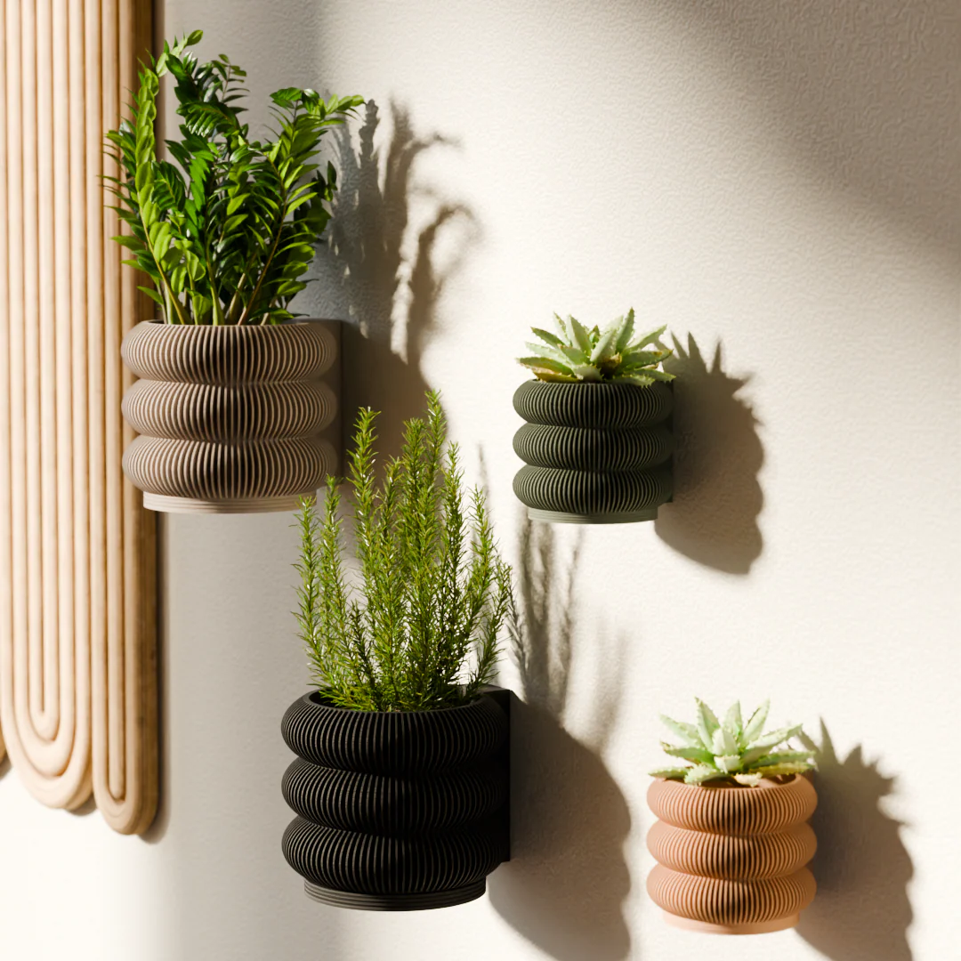Wall Planter - Triple BUBBLES - Image 2