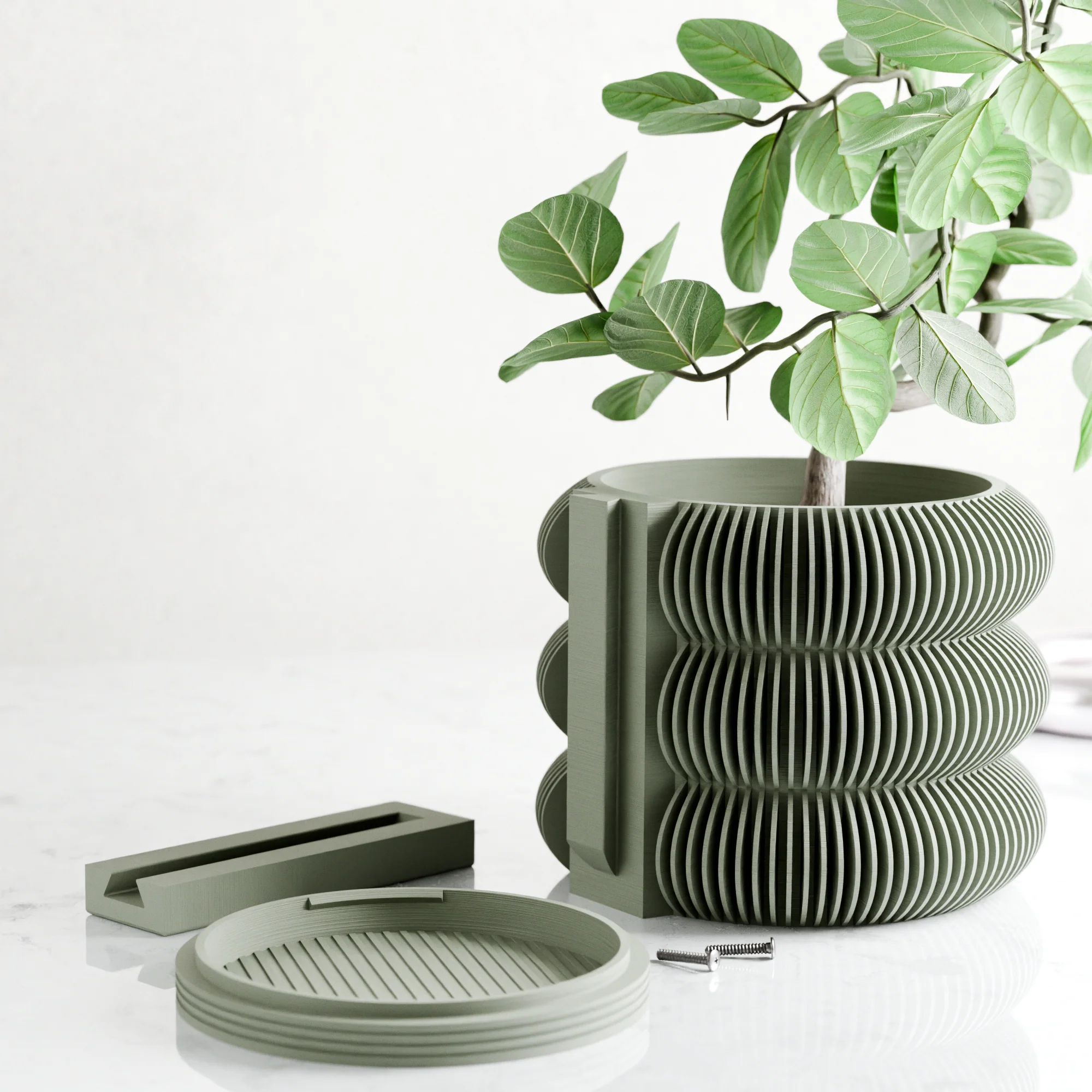 Wall Planter - Triple BUBBLES - Image 6
