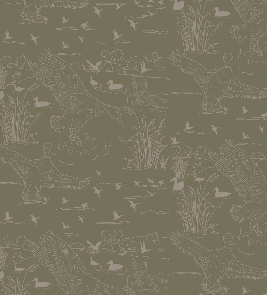 Wallace Wallpaper by Painted Hawk Design - Image 9