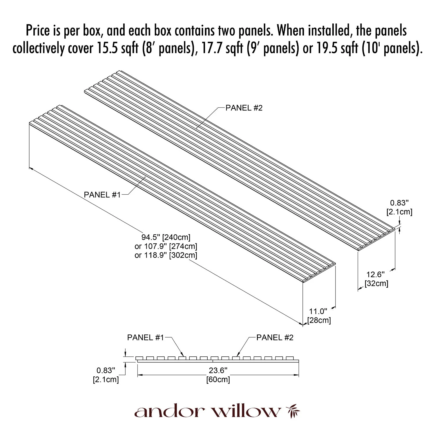 Walnut Willow Panel - Image 3