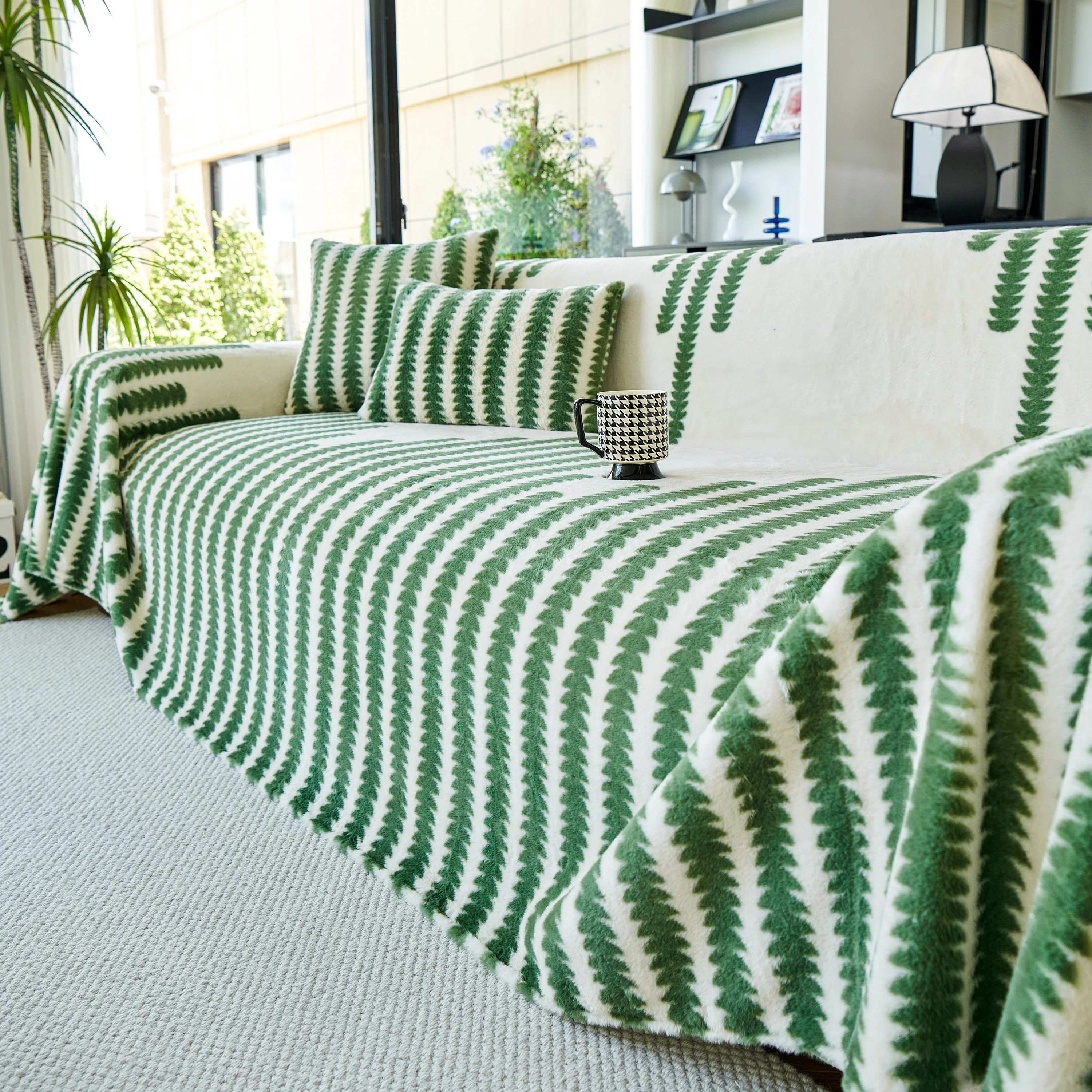 Warm Faux Fur Luxury Sofa Throw Blankets, Soft Cozy Thick Plush Shaggy Blankets for Couch Chair Bed - Image 32