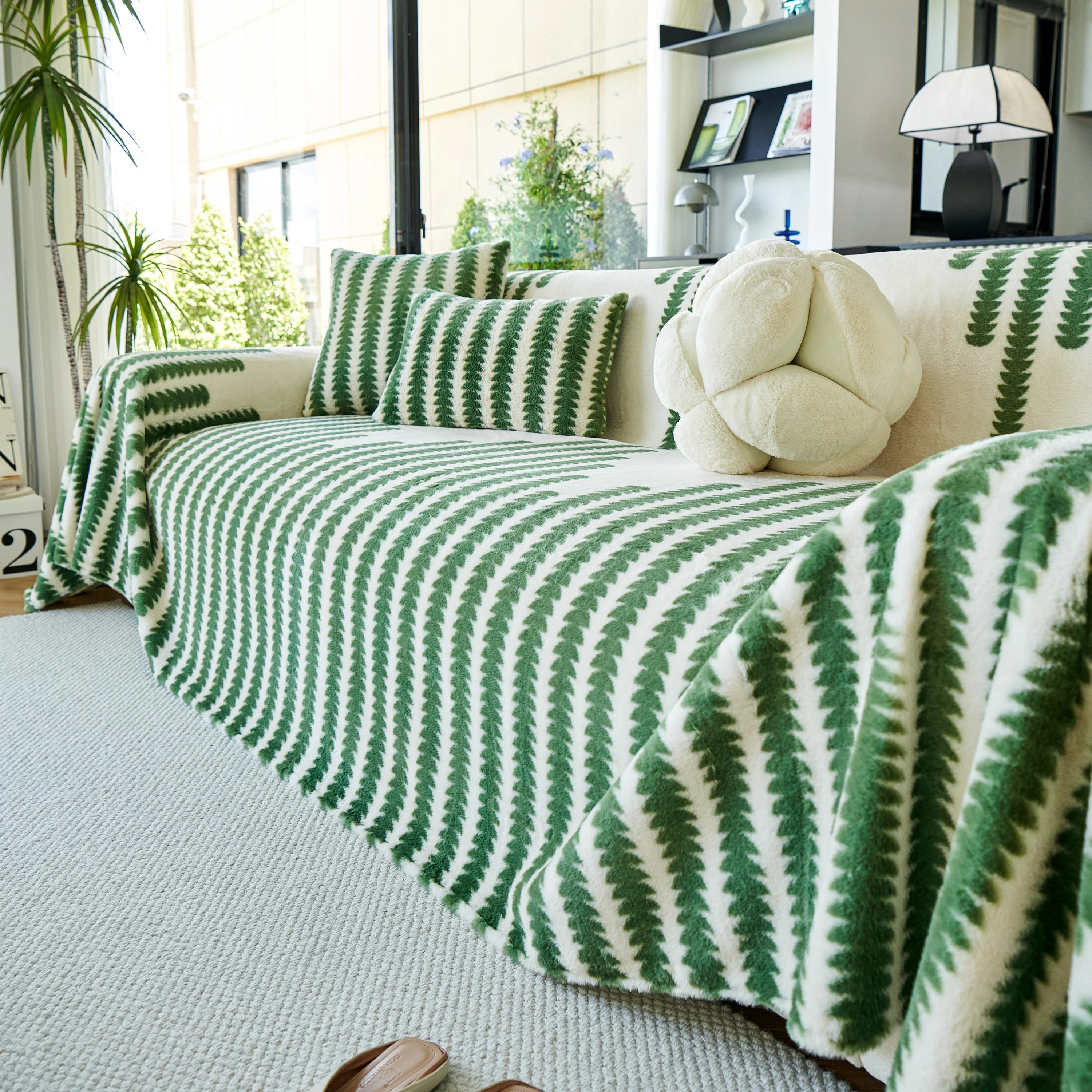 Warm Faux Fur Luxury Sofa Throw Blankets, Soft Cozy Thick Plush Shaggy Blankets for Couch Chair Bed - Image 55