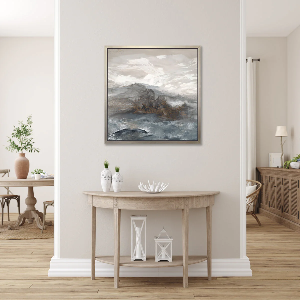 Warm Grey 1 - Open Edition Canvas Print - Image 2