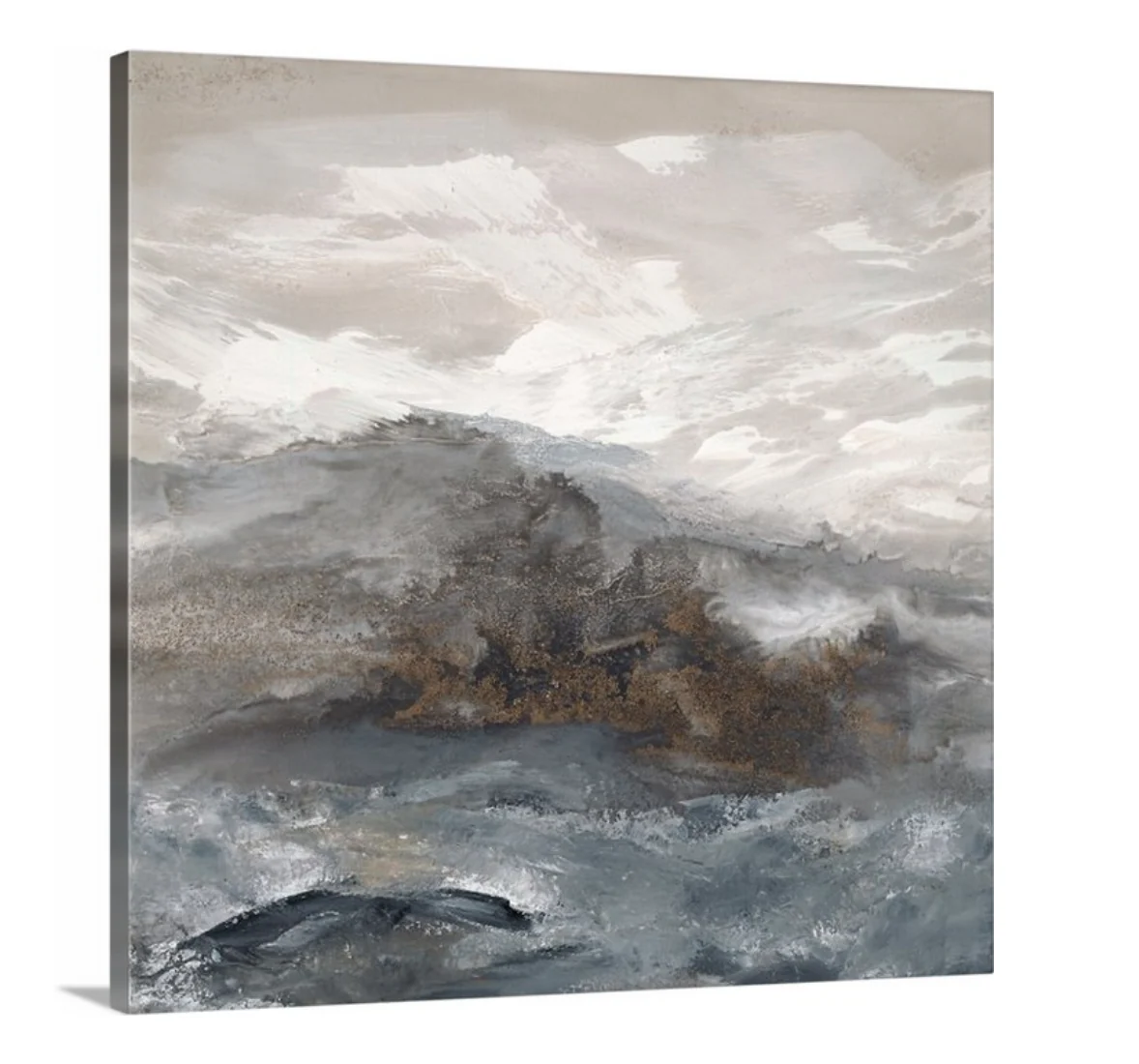 Warm Grey 1 - Open Edition Canvas Print - Image 6