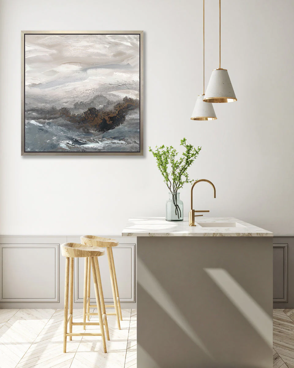 Warm Grey 2 - Open Edition Canvas Print - Image 2