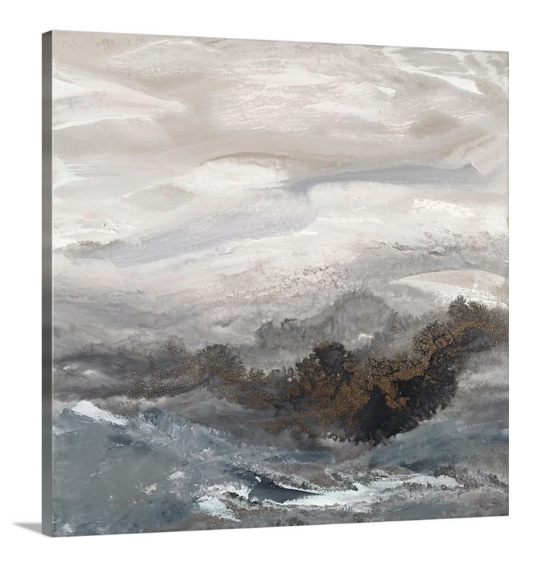 Warm Grey 2 - Open Edition Canvas Print - Image 3