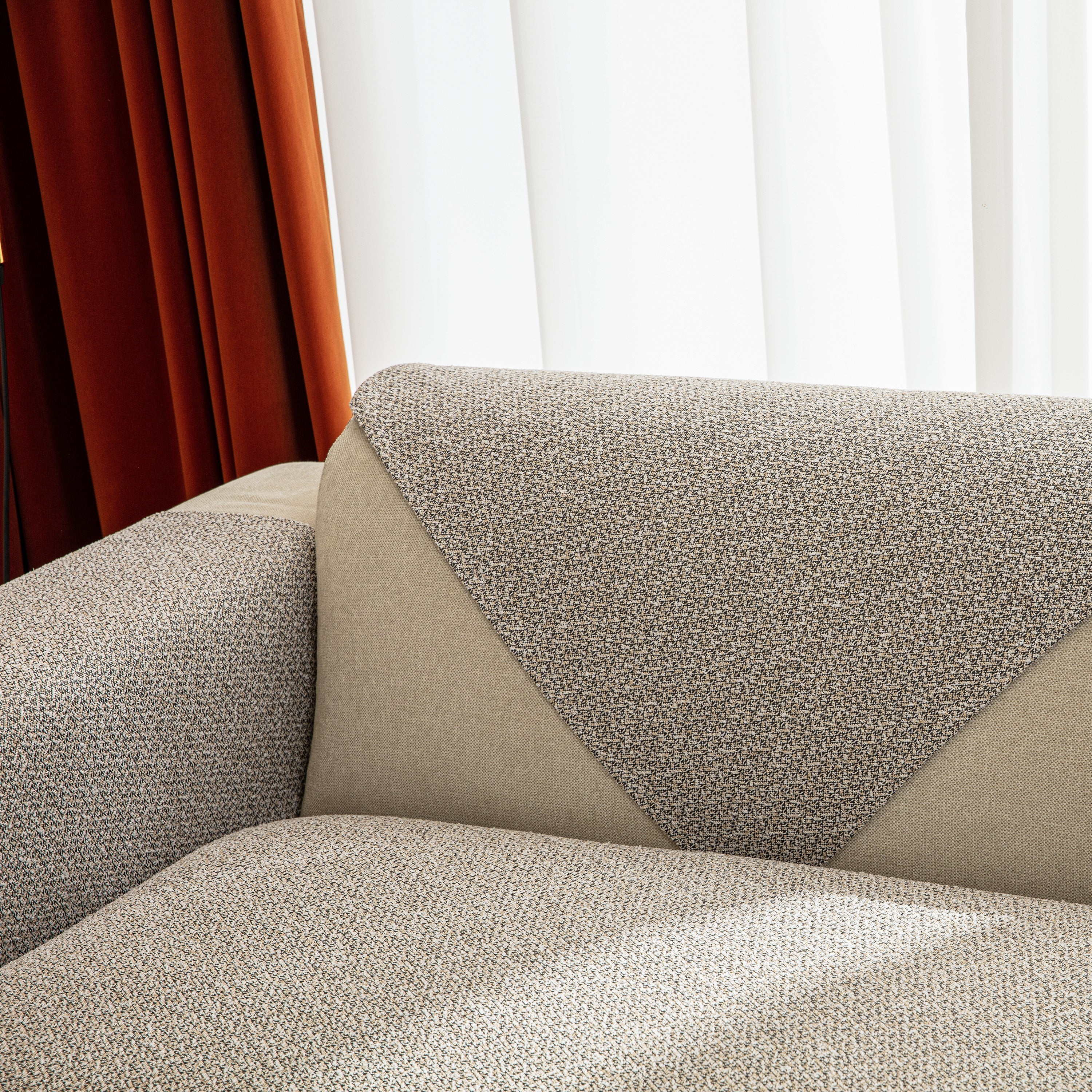 Washable Polyester Sofa Towel, Cushion Covers, and Seat Covers - Non-Slip, Furniture Covers for Pets - Image 4