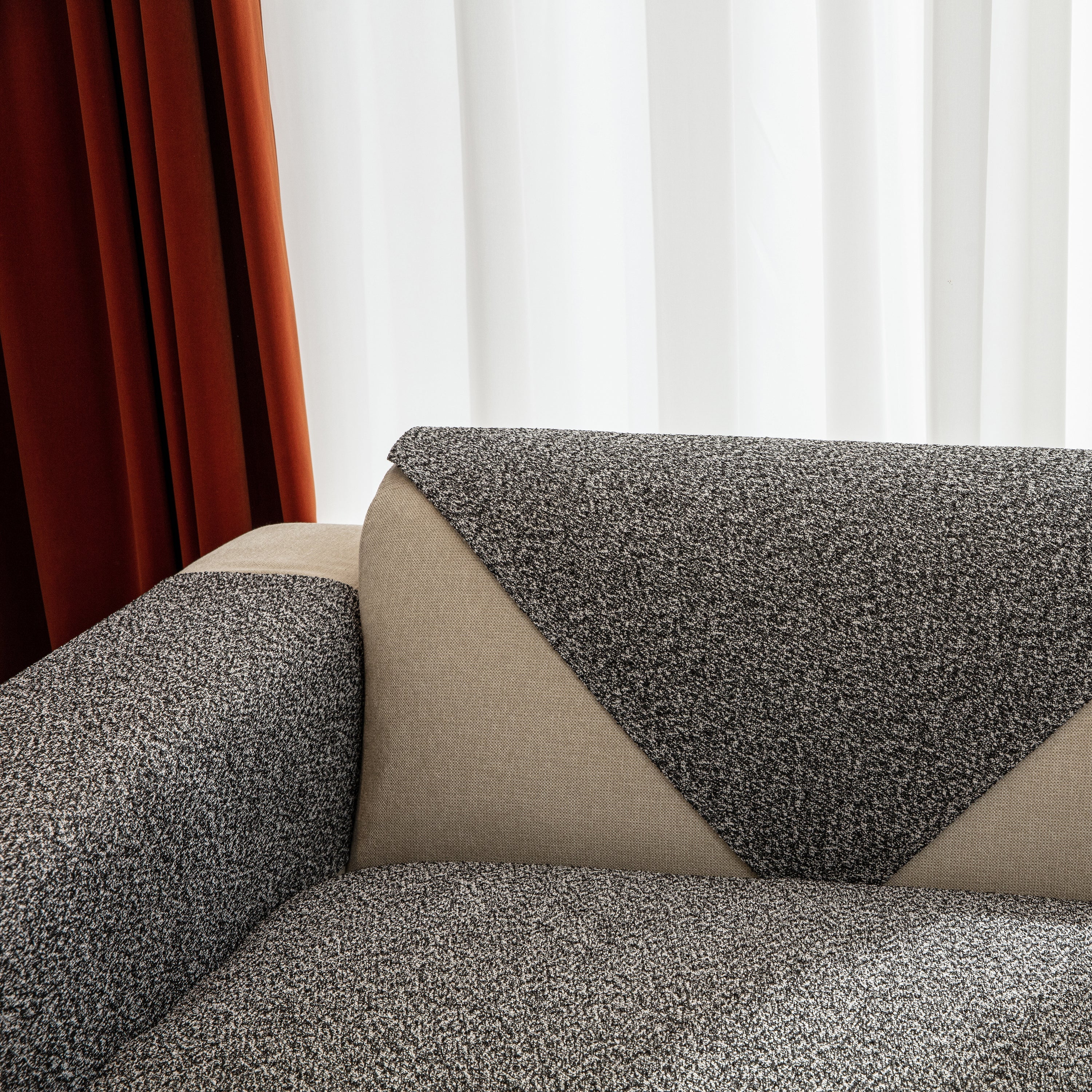 Washable Polyester Sofa Towel, Non-Slip Sofa Seat Covers, and Couch Protectors - Furniture Covers for Pets - Image 10
