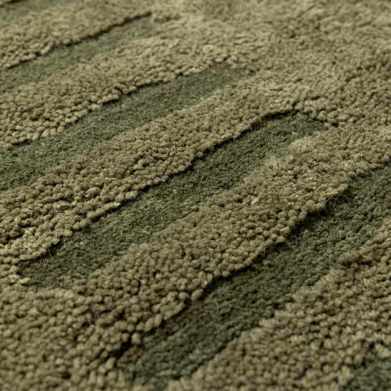 Washable Wool Rug - Green - Clearance - Image 13