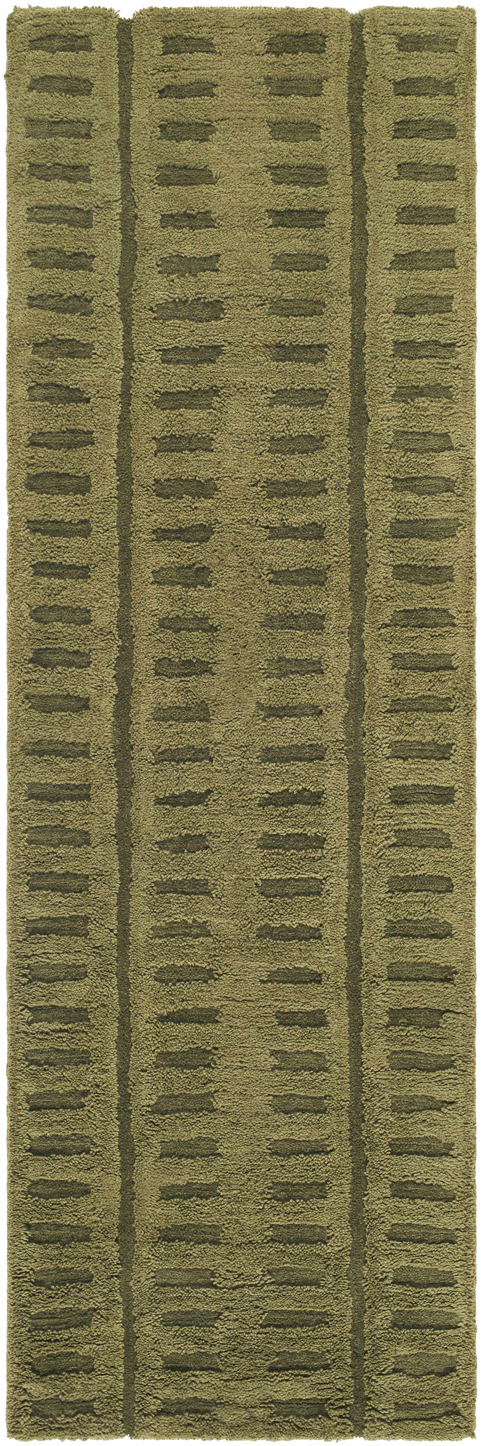 Washable Wool Rug - Green - Clearance - Image 9