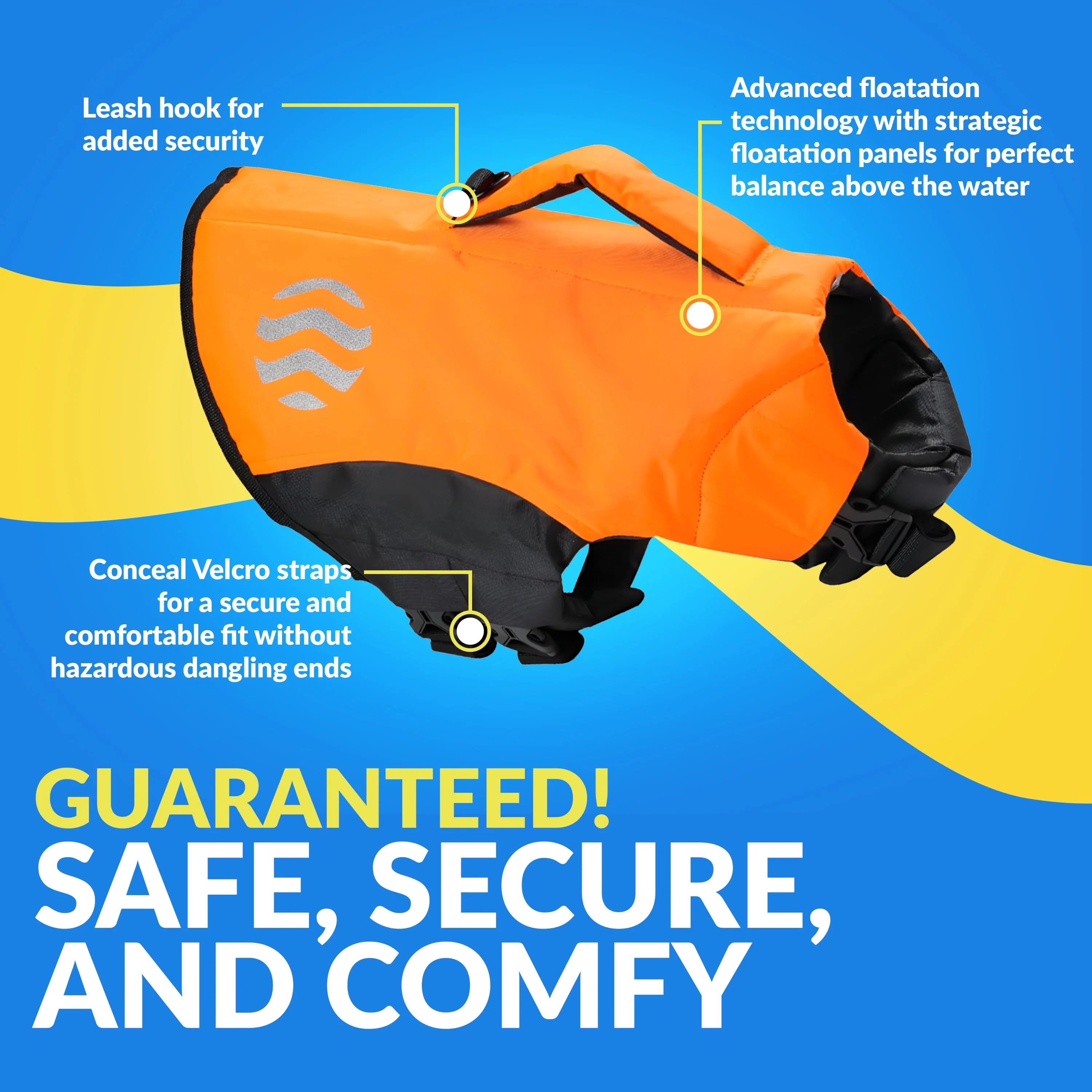 Water Dog Safety - Dog Life Jacket (5 colors) - Image 2