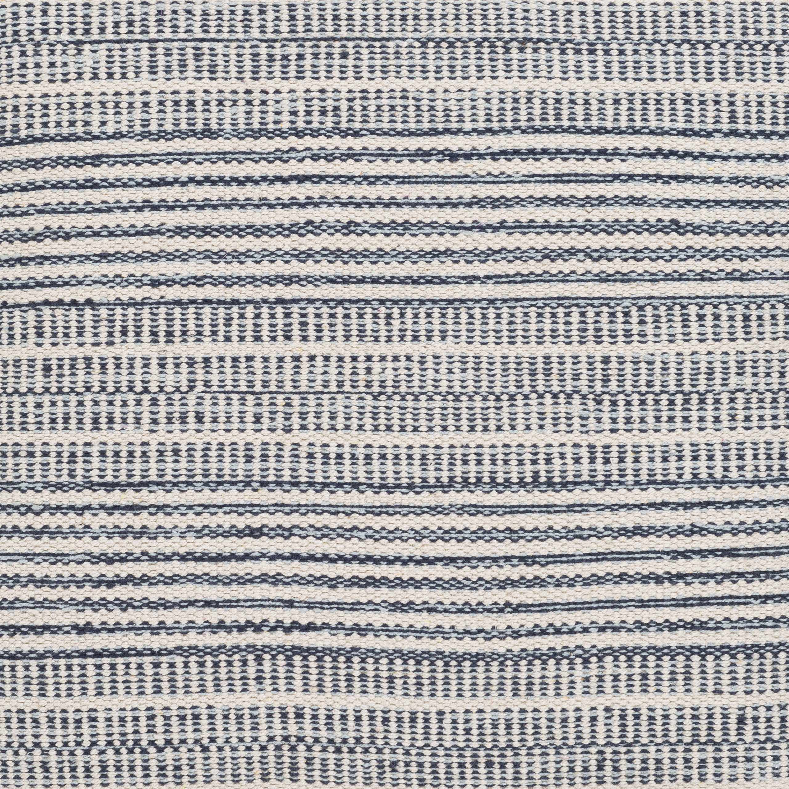 Waterfall Woven Cotton Pouf - Image 5