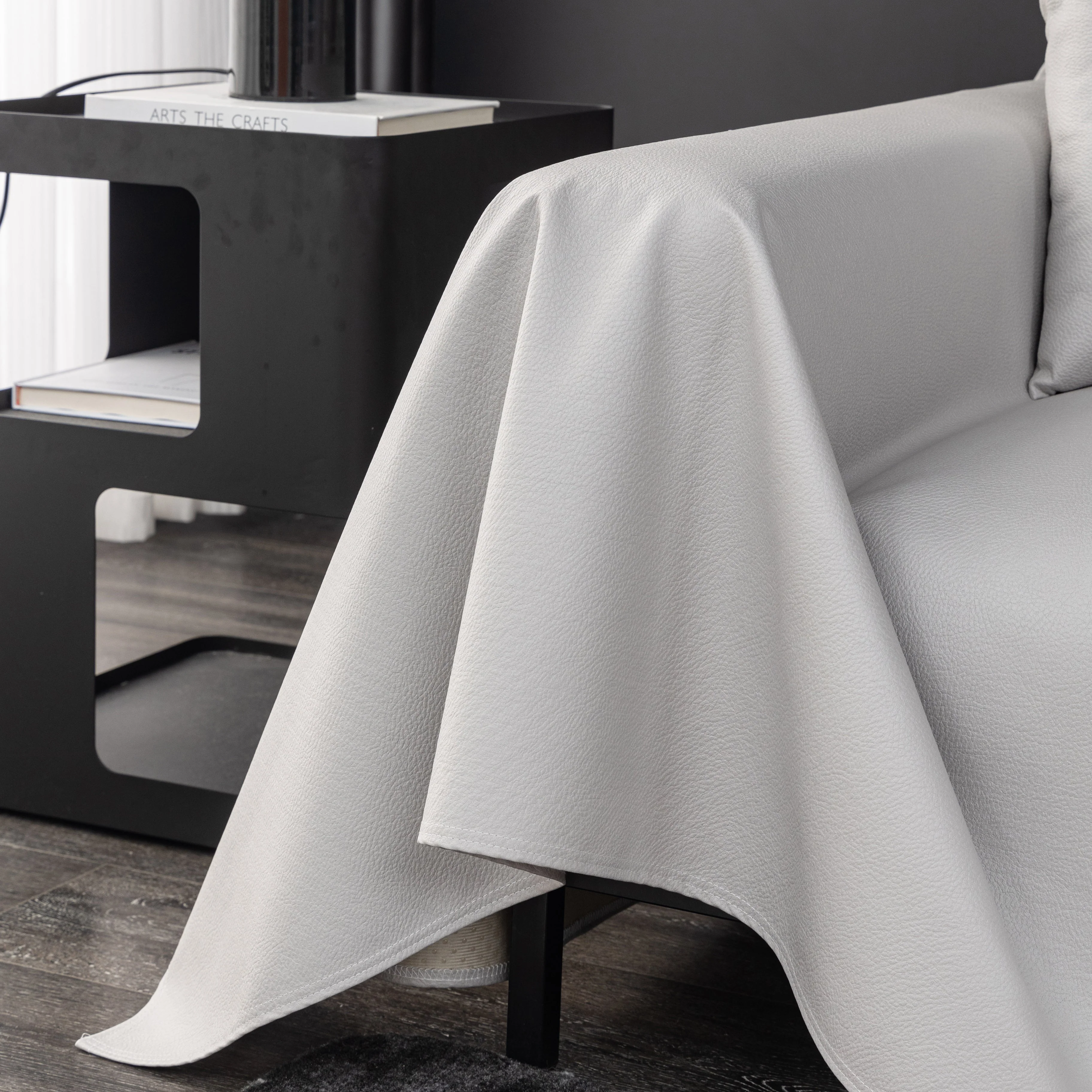 Waterproof Faux Leather Couch Throw Covers, Pet Couch Cover, Non Slip Furniture Covers for Leather Sofas - Image 35