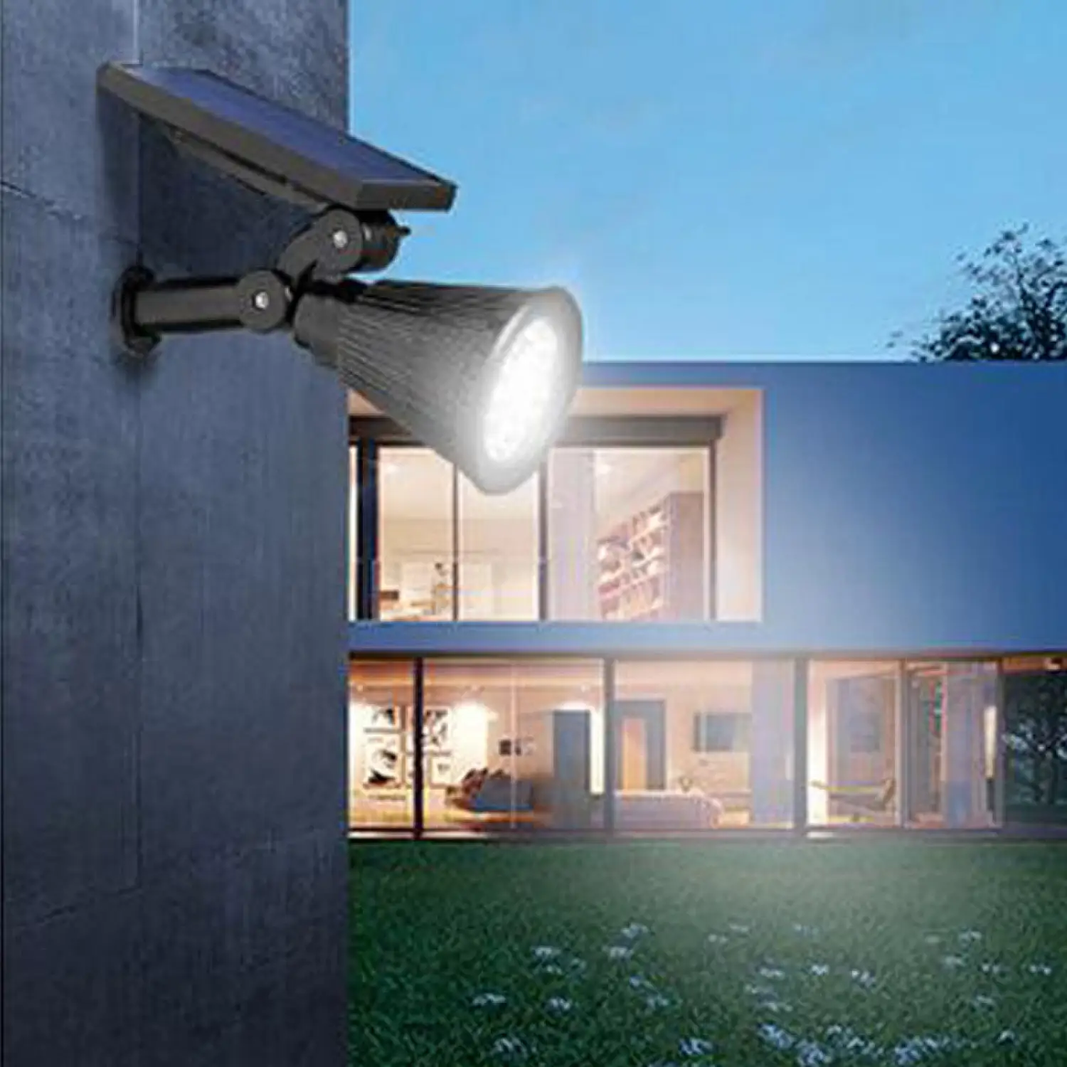 Waterproof LED Solar Lawn Lamp for Garden and Pathway Lighting - Image 3
