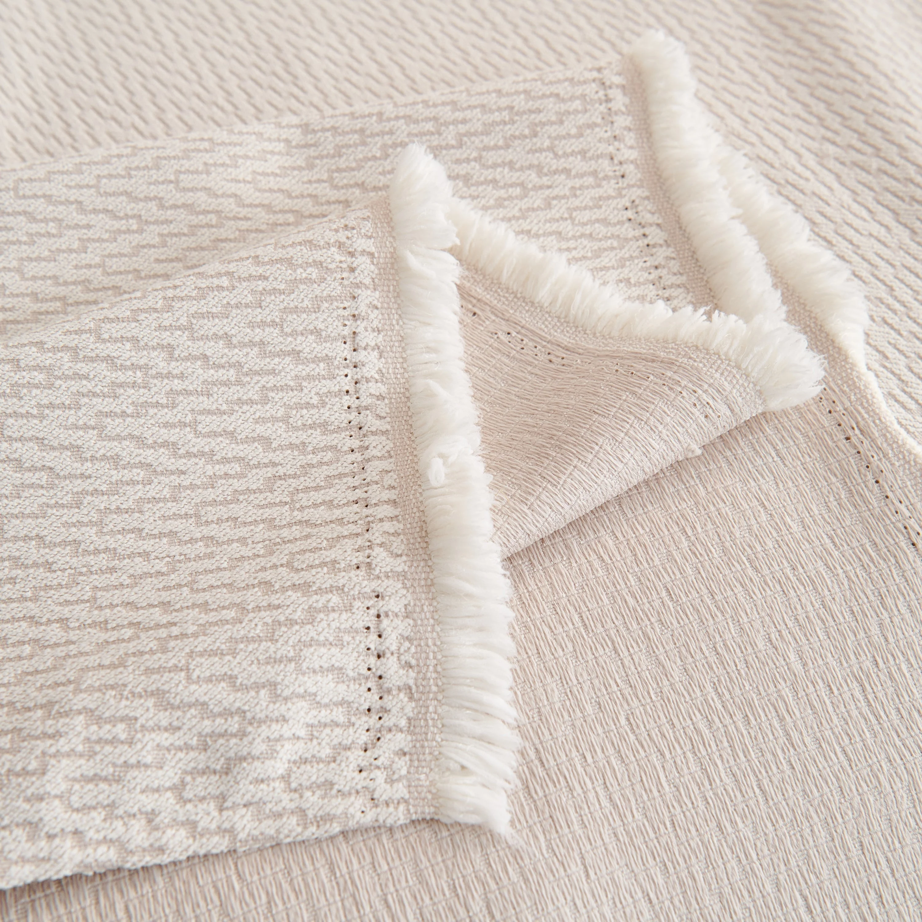 Waterproof Scratch Proof Herringbone Large Throw Blanket for Couch, Chenille Couch Cushion Covers for Pets - Image 18