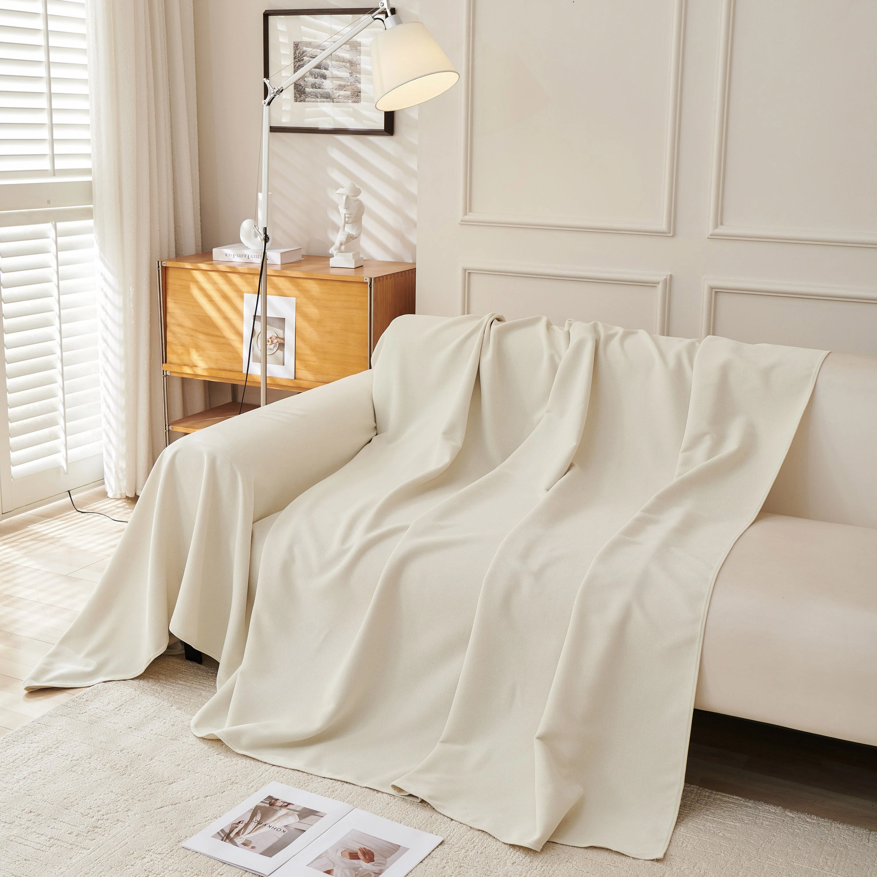 Waterproof Scratch Proof Sofa Protector Throw Blanket, Couch Cover for Pets & Kids - Image 103
