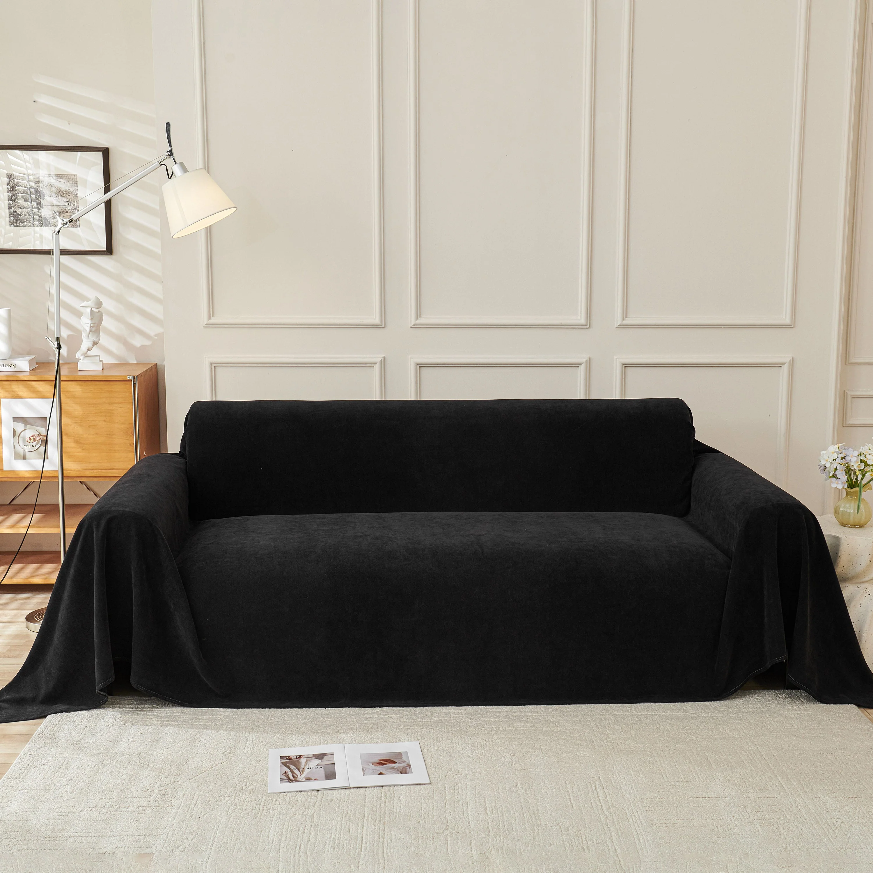 Waterproof Scratch Proof Sofa Protector Throw Blanket, Couch Cover for Pets & Kids - Image 128