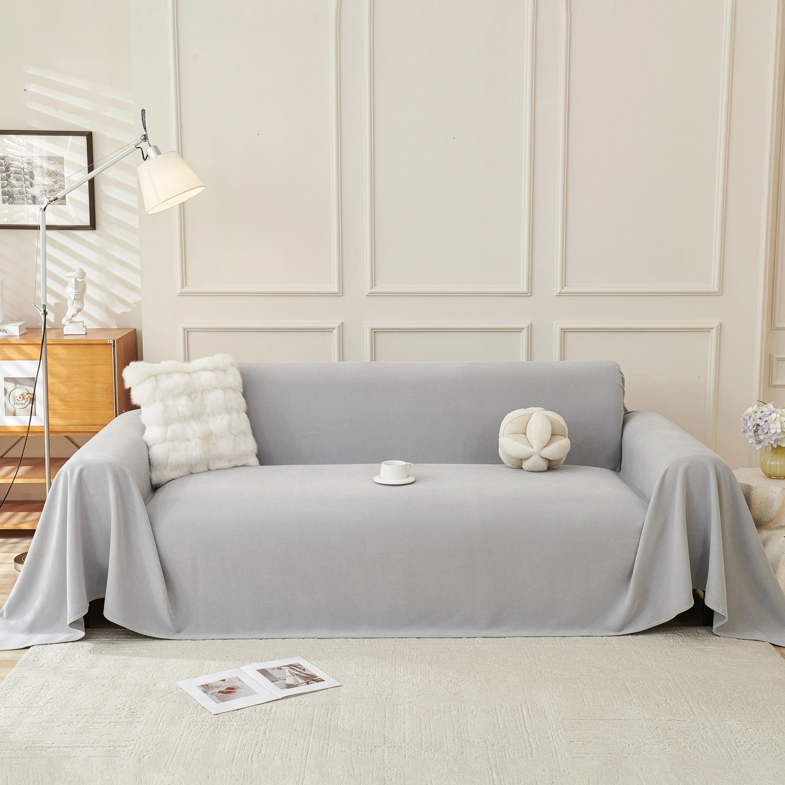 Waterproof Scratch Proof Sofa Protector Throw Blanket, Couch Cover for Pets & Kids - Image 33