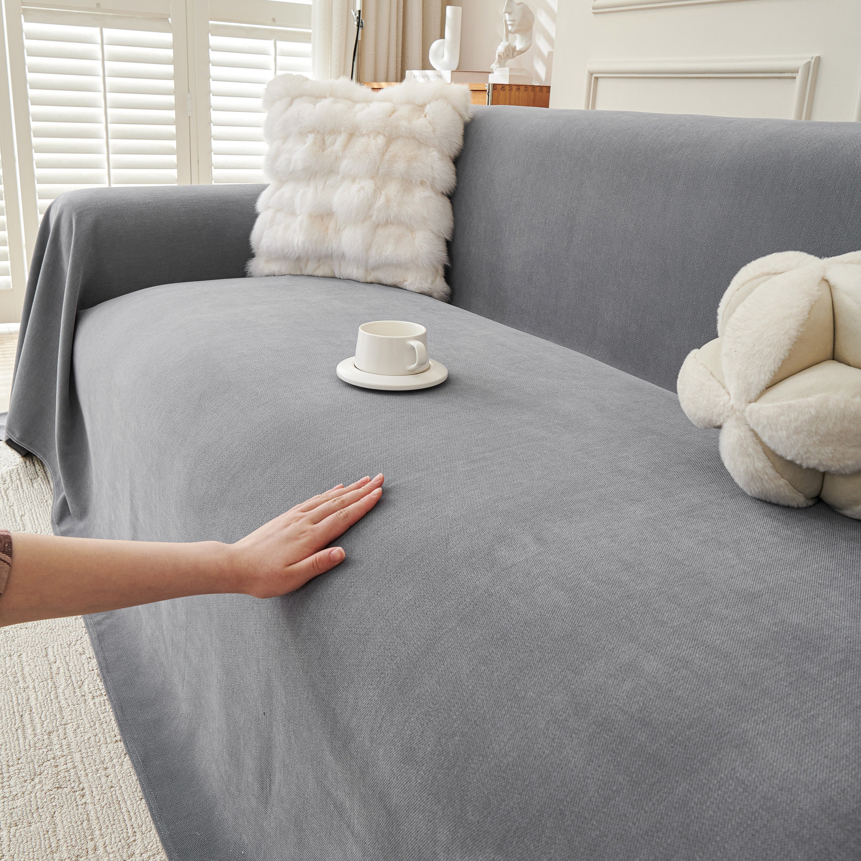 Waterproof Scratch Proof Sofa Protector Throw Blanket, Couch Cover for Pets & Kids - Image 72