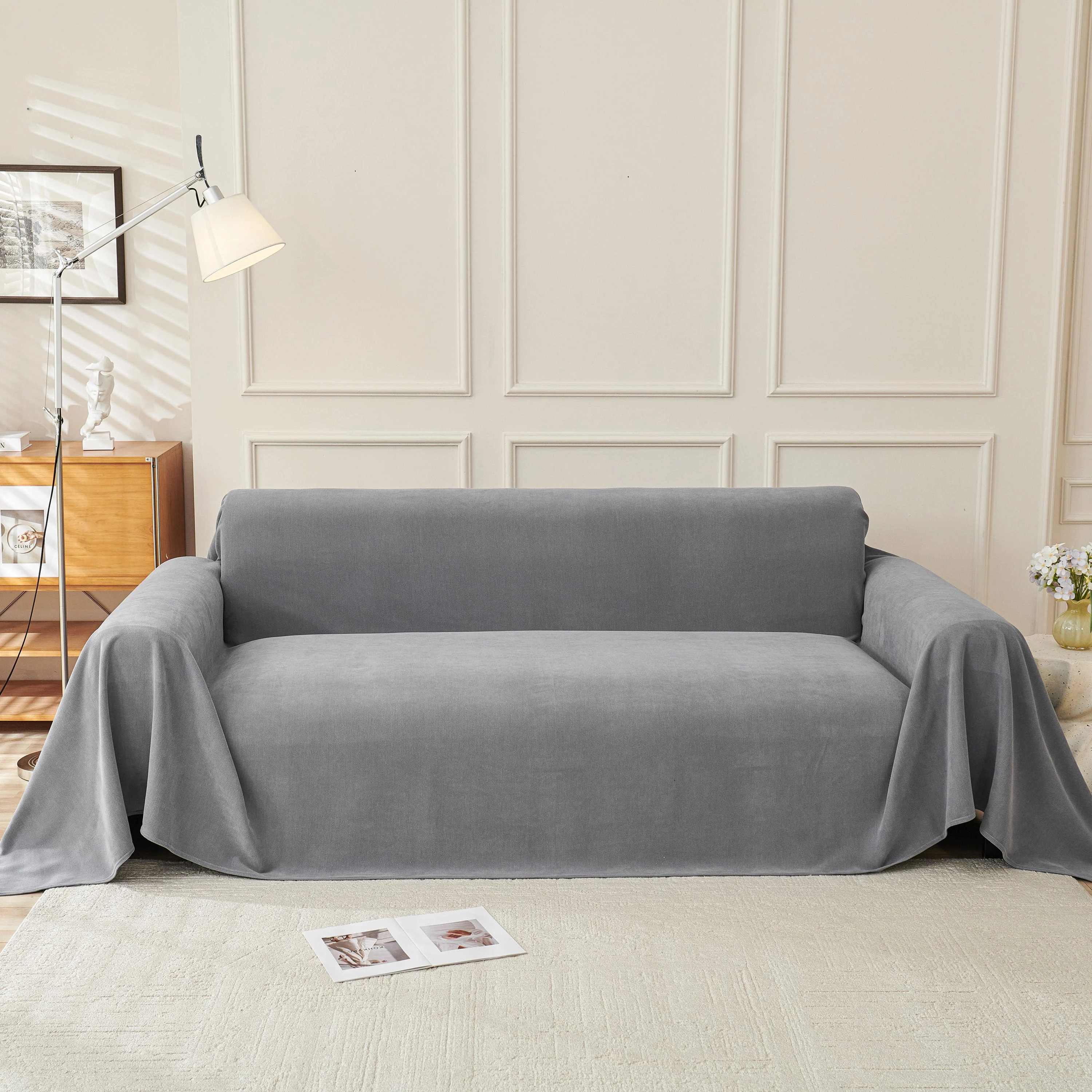Waterproof Scratch Proof Sofa Protector Throw Blanket, Couch Cover for Pets & Kids - Image 79