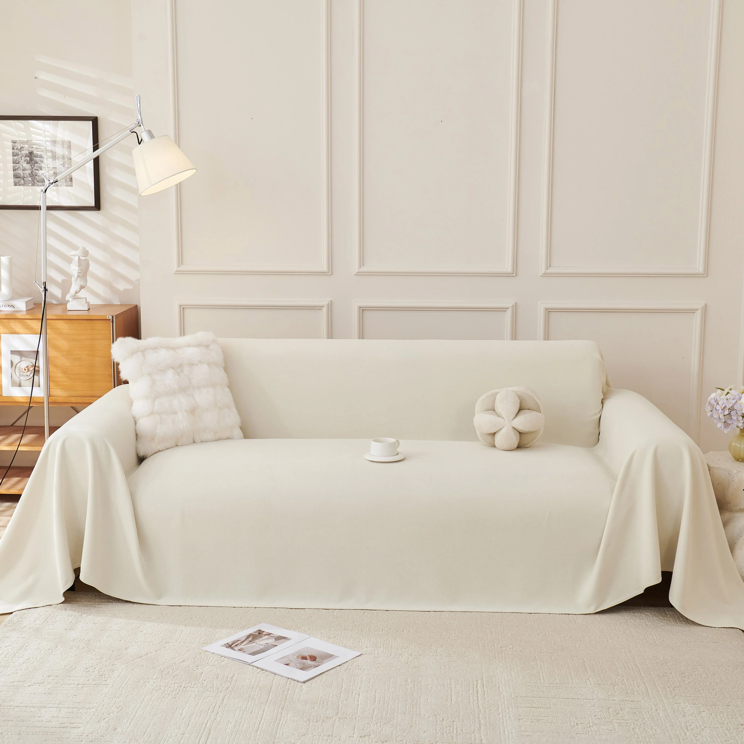 Waterproof Scratch Proof Sofa Protector Throw Blanket, Couch Cover for Pets & Kids - Image 82