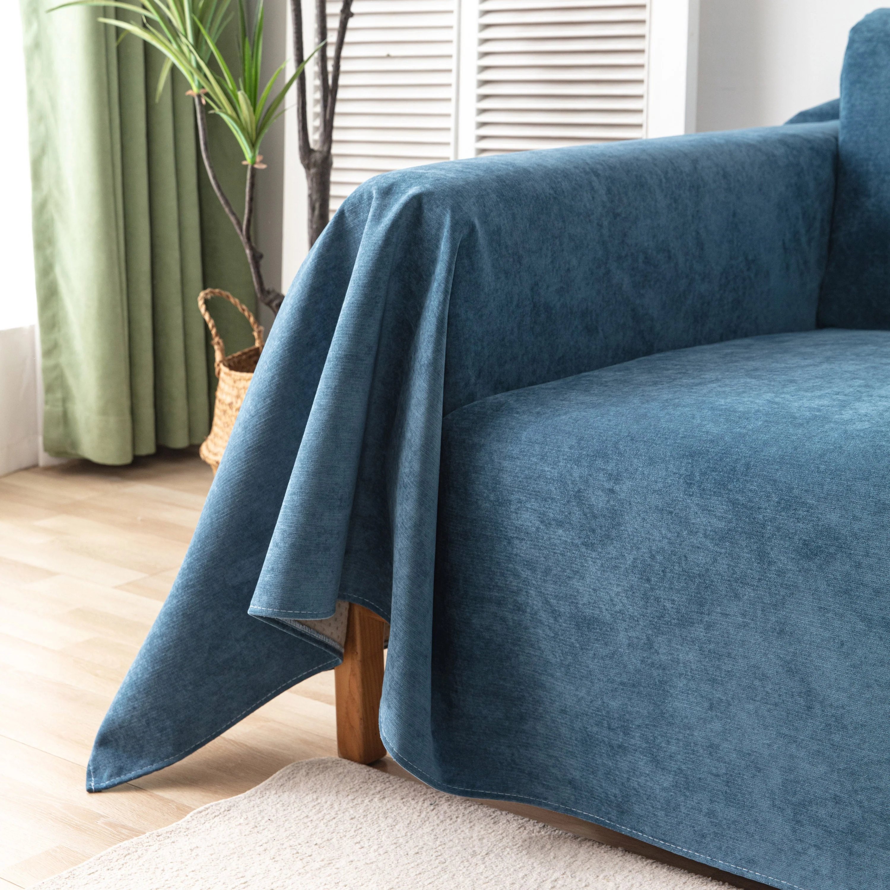Waterproof Scratch-Resistant Furniture Covers for Pets, Non-Slip Couch Cover Throw - Image 27
