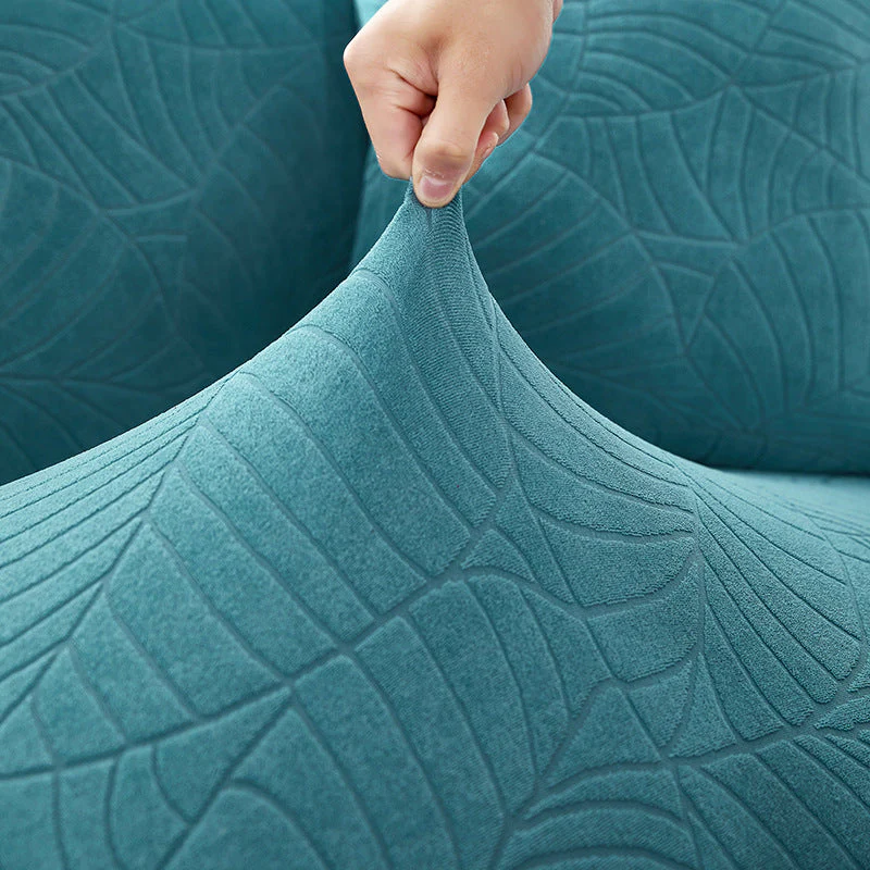 Waterproof Sofa Covers for 1/2/3/4 Seater Jacquard Solid Couches Elastic L Shaped Sofa Cover for Living Room Armchair and Couch - Image 2