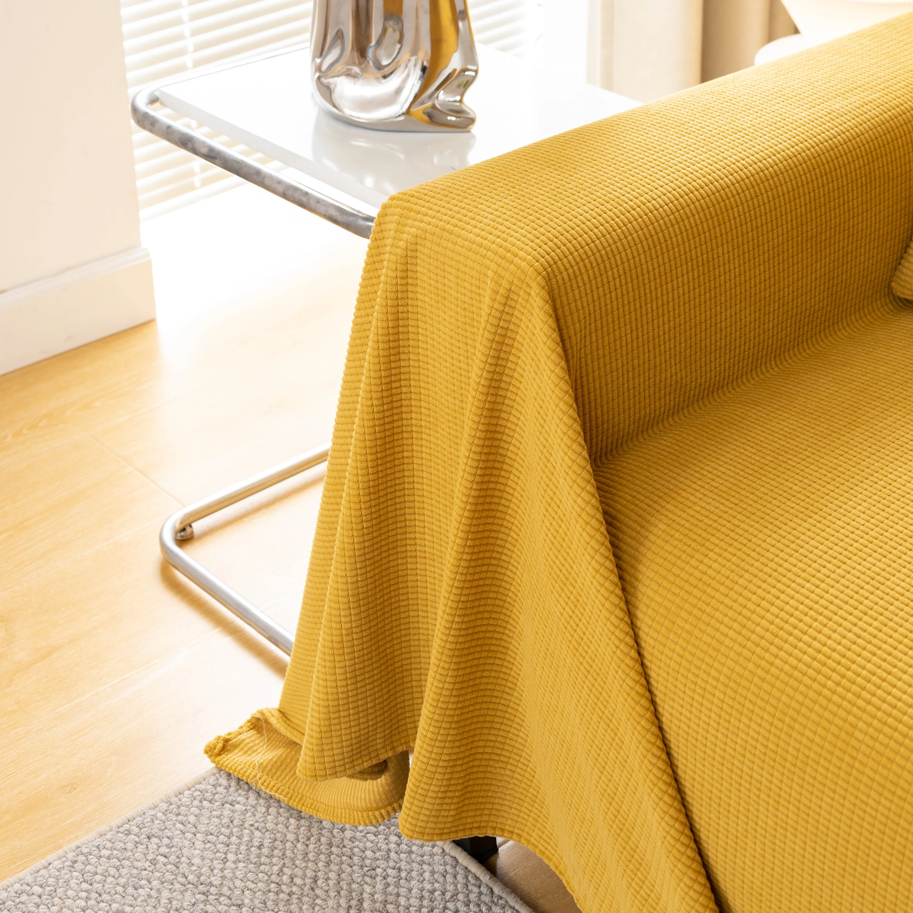 Waterproof Soft Cotton Plush Couch Cover Blanket, Extra Large Furniture Decoration Cover Sofa Slipcovers - Image 89