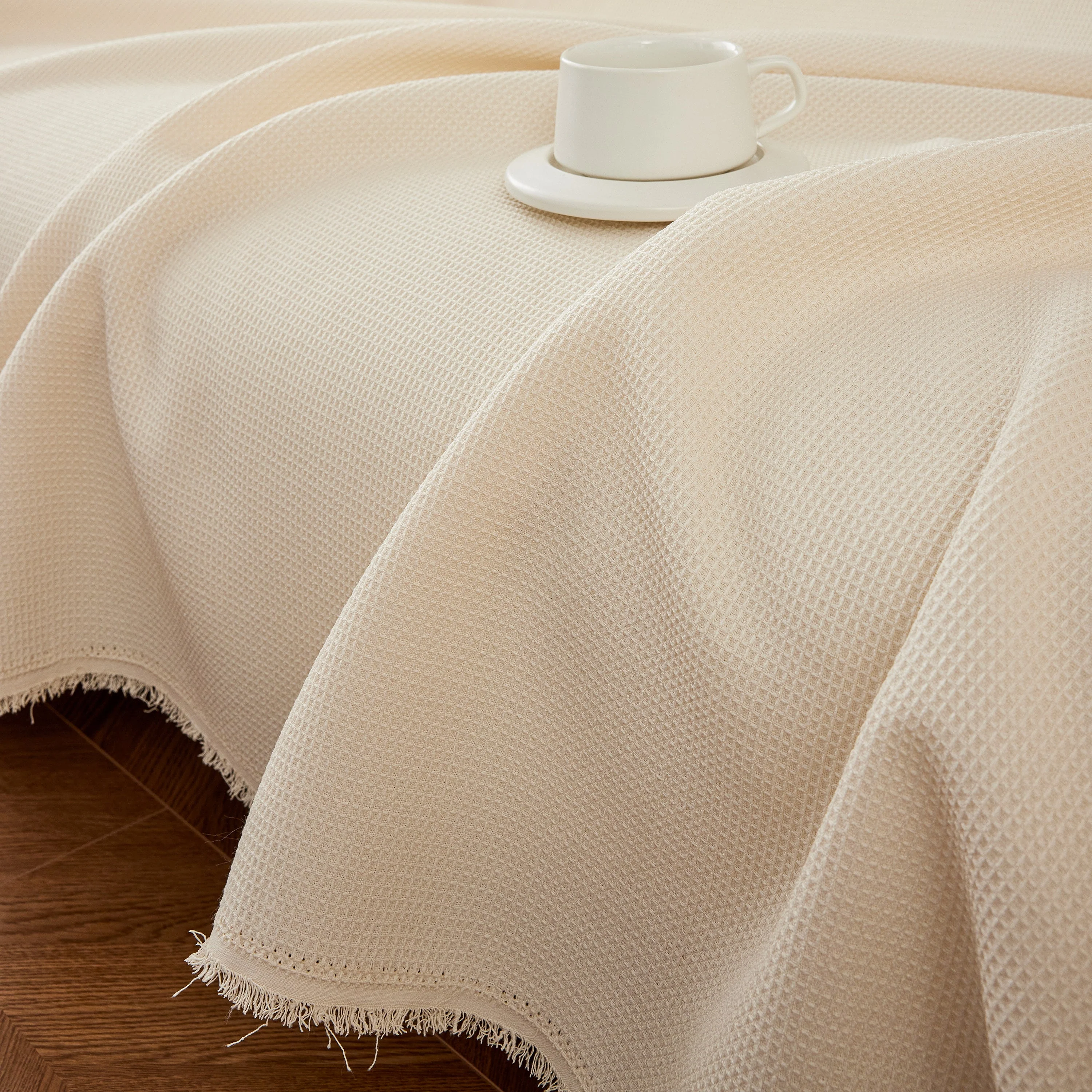 Waterproof Waffle Lattice Sofa Throw, Sofa Towel Cover for Couches, Simple Sofa Cover Blanket - Image 164
