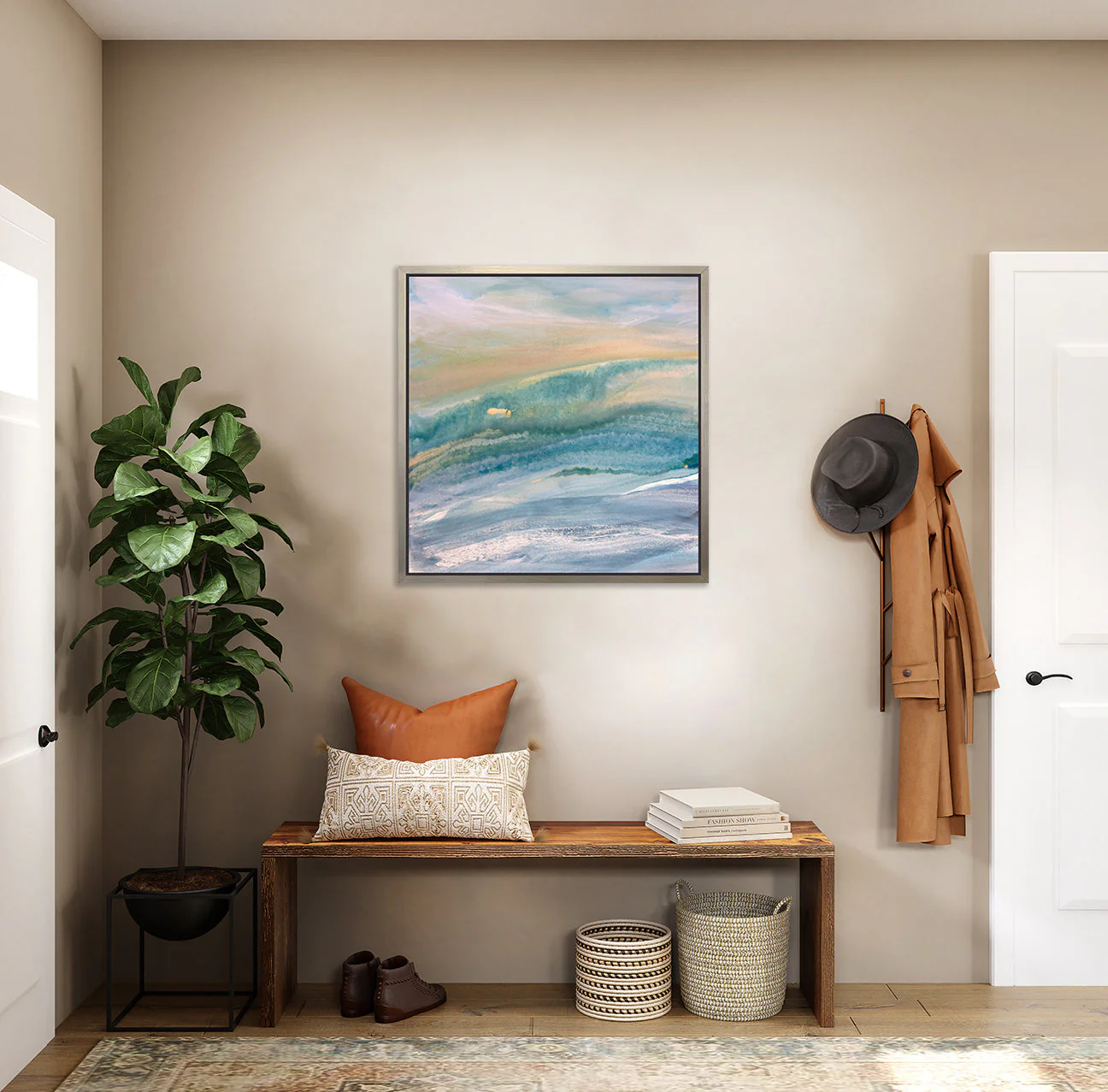 Wave Dancer I - Open Edition Canvas Print - Image 2