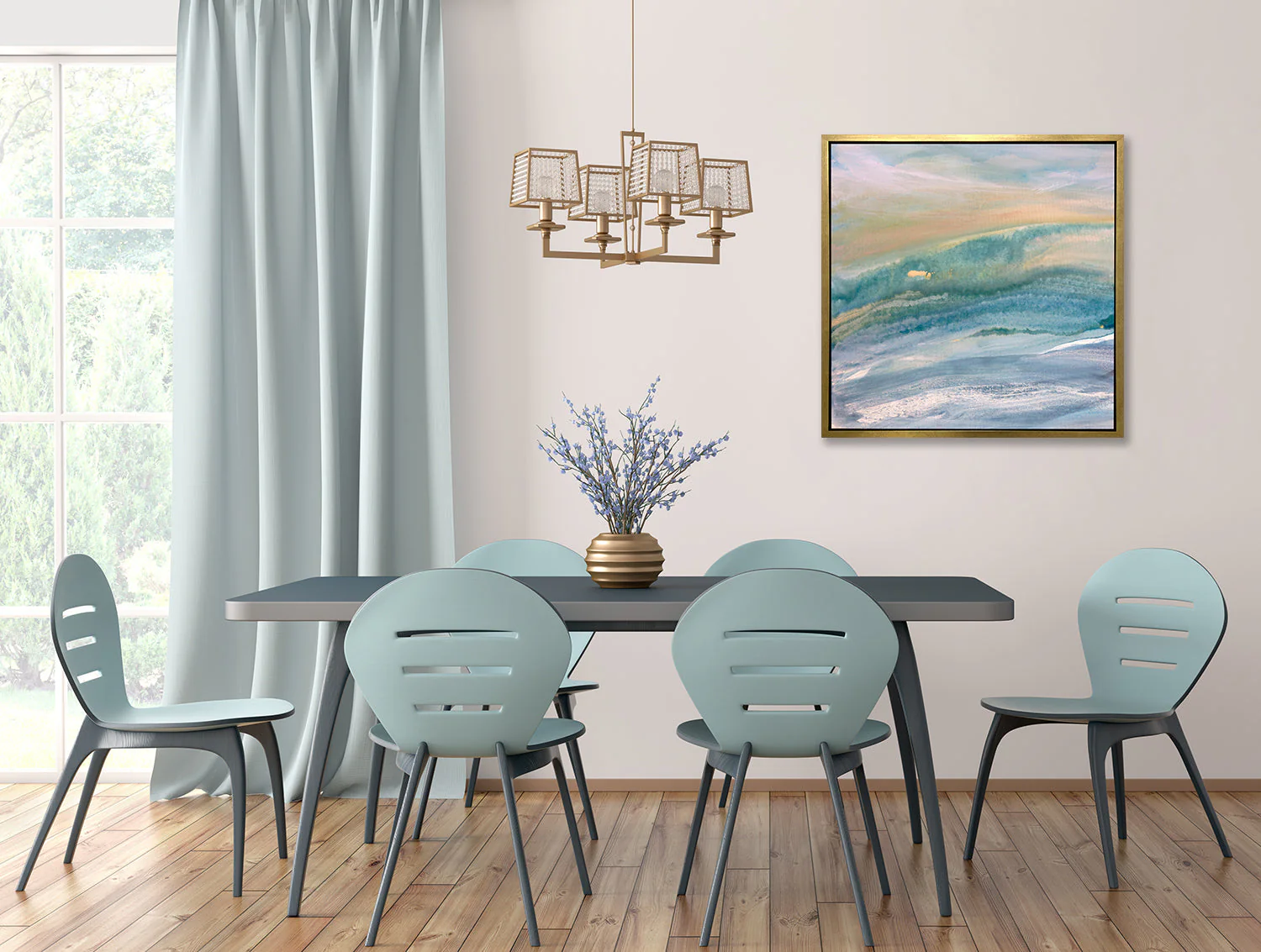 Wave Dancer I - Open Edition Canvas Print - Image 5