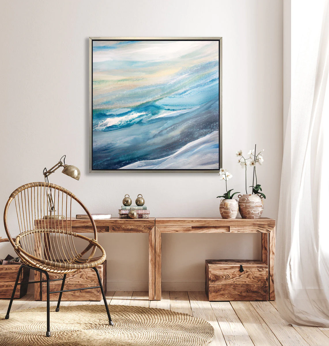 Wave Dancer III - Open Edition Canvas Print - Image 2
