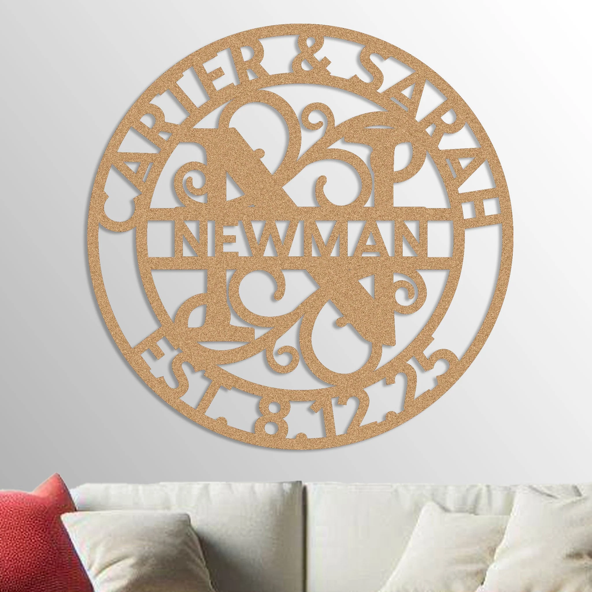 Wedding Monogram Sign - Image 4