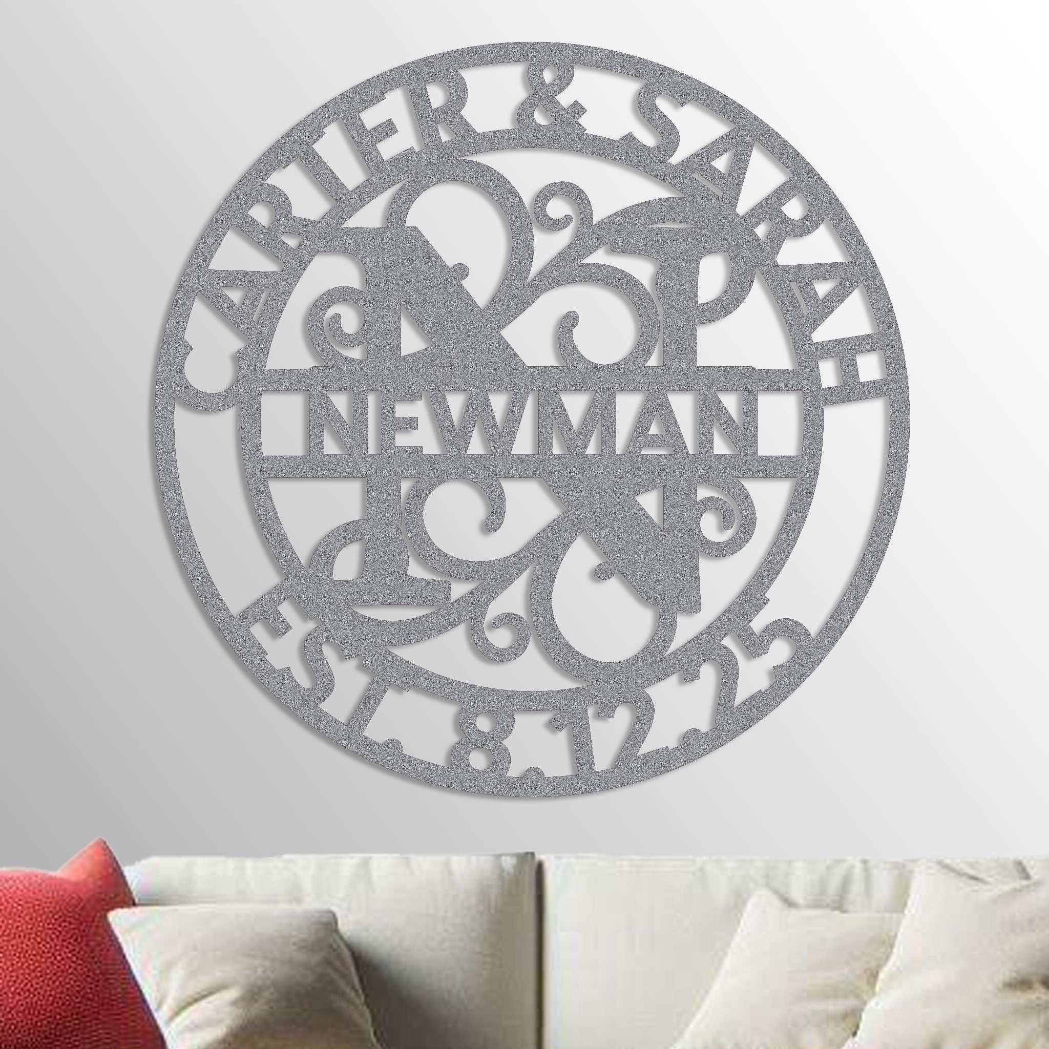 Wedding Monogram Sign - Image 5