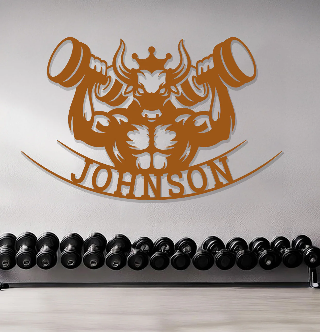 Weight-Lifting Bull Name Sign - Image 5