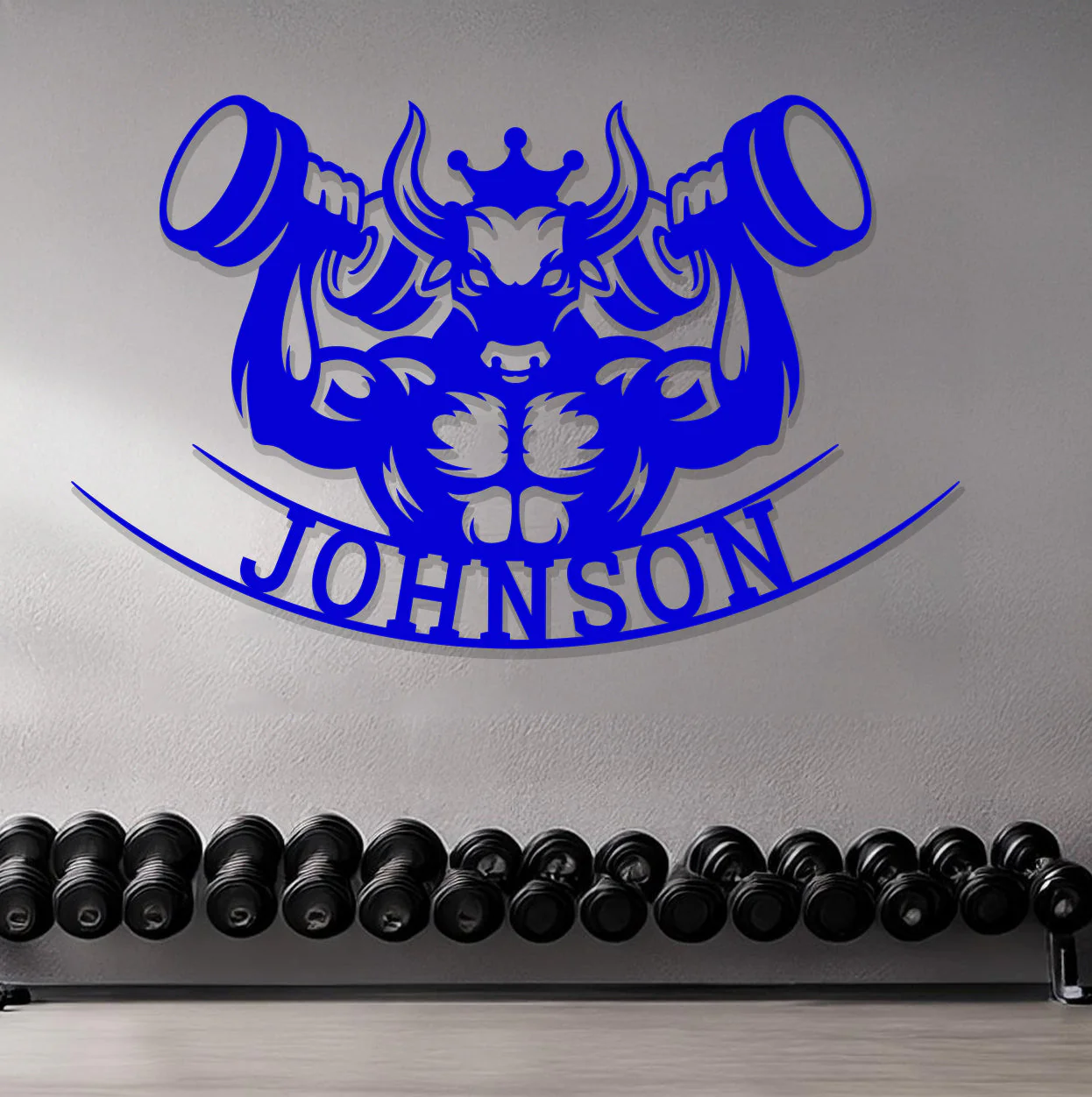 Weight-Lifting Bull Name Sign - Image 8