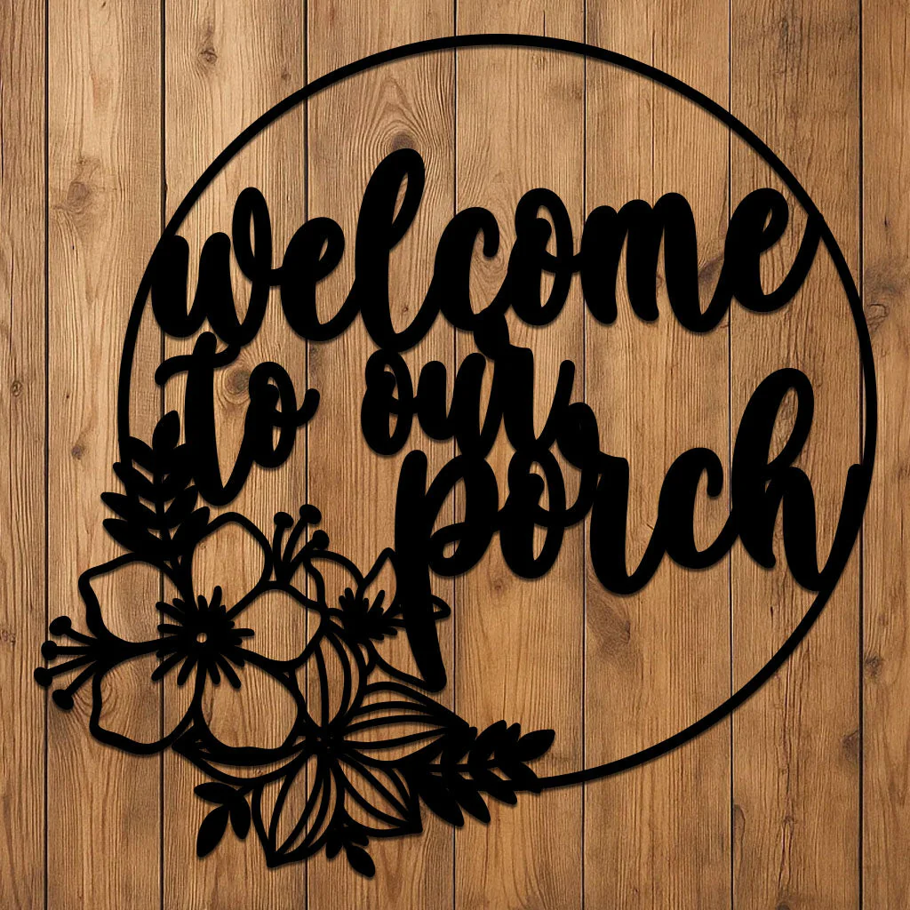 Welcome to Our Porch Sign - Image 6