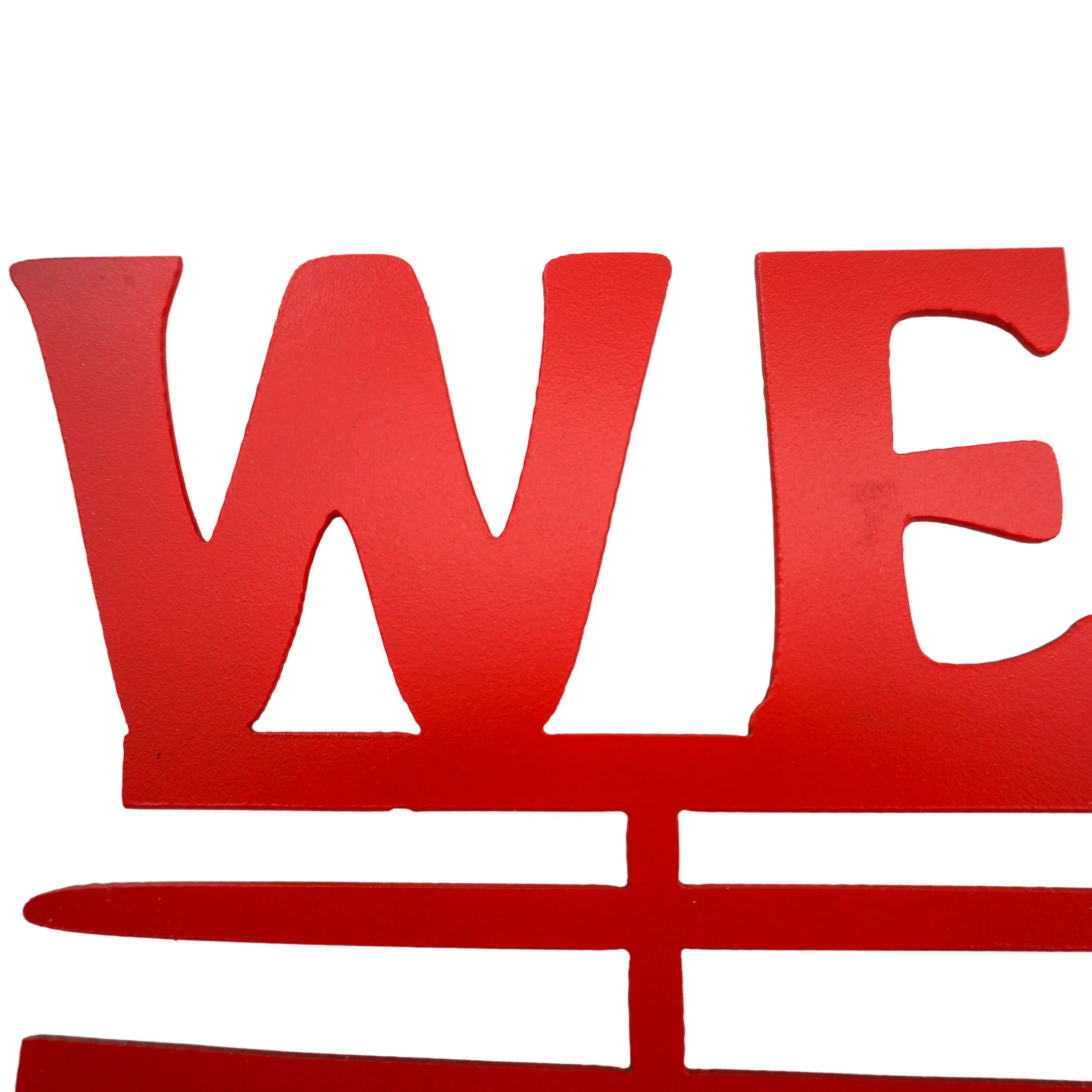 Welcome to the Good Life Plasma Cut Sign | Multiple Colors | 20" x 12.5" | Craftaholics4U - Image 5