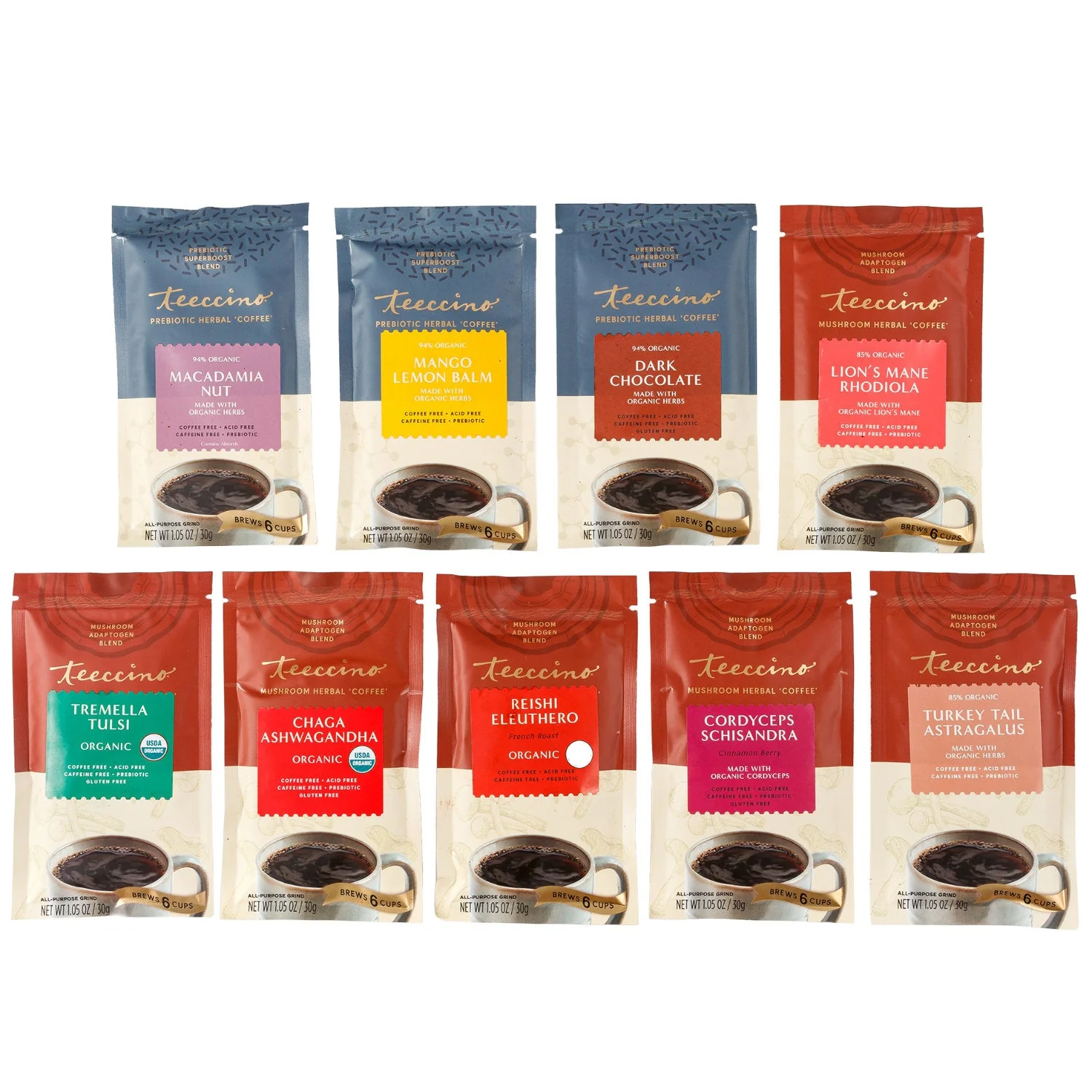 Wellness Herbal Coffees Sampler - Image 2