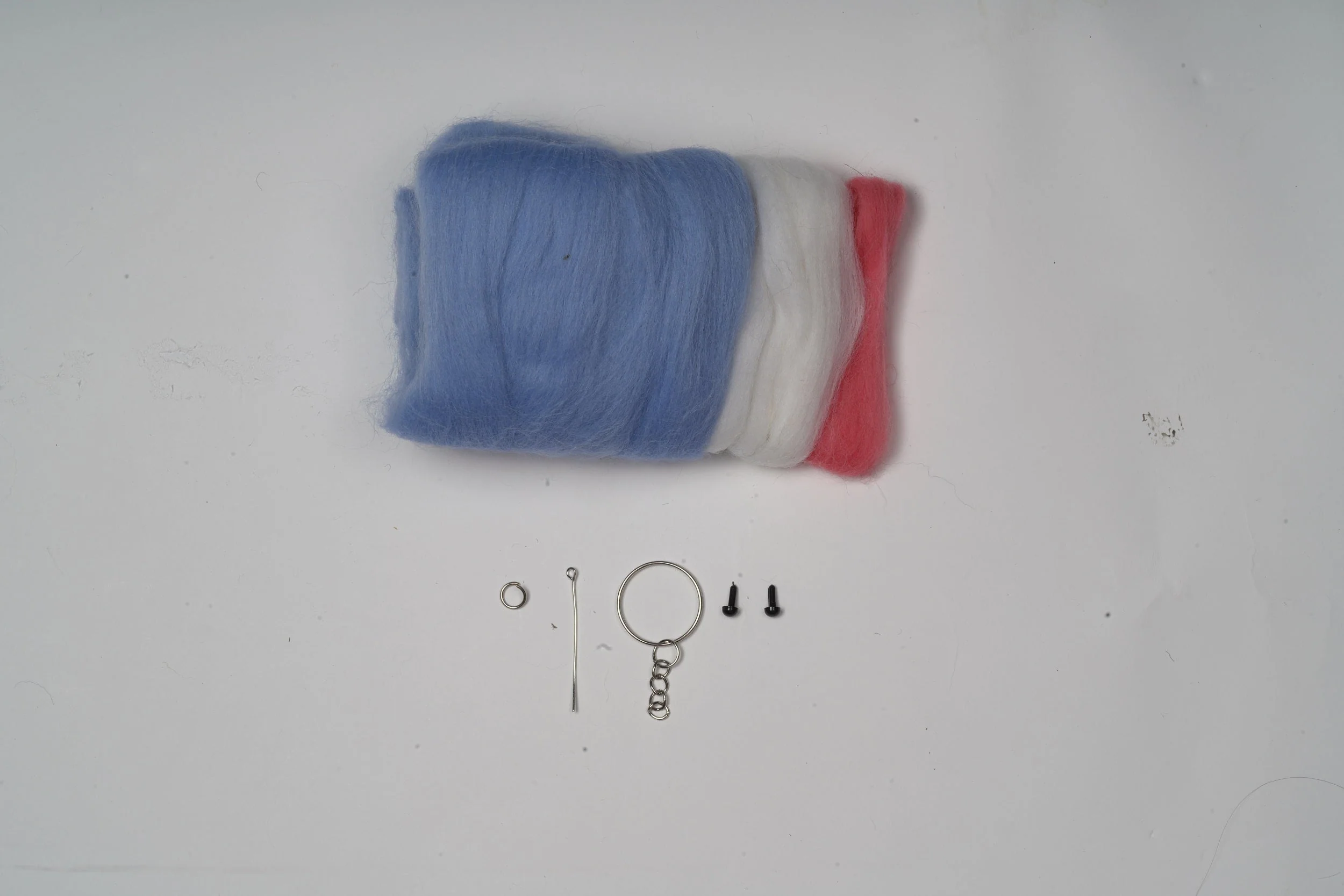Whale Needle Felting Kit. Wizardi DIY Wool Craft Kit F07N8-538 - Image 4