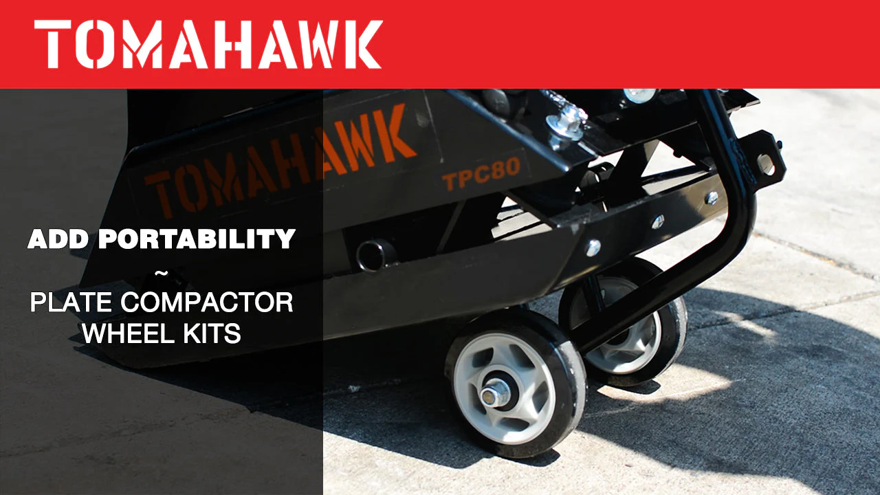 Wheels for TPC80 and TPC80H Plate Compactor - Image 3