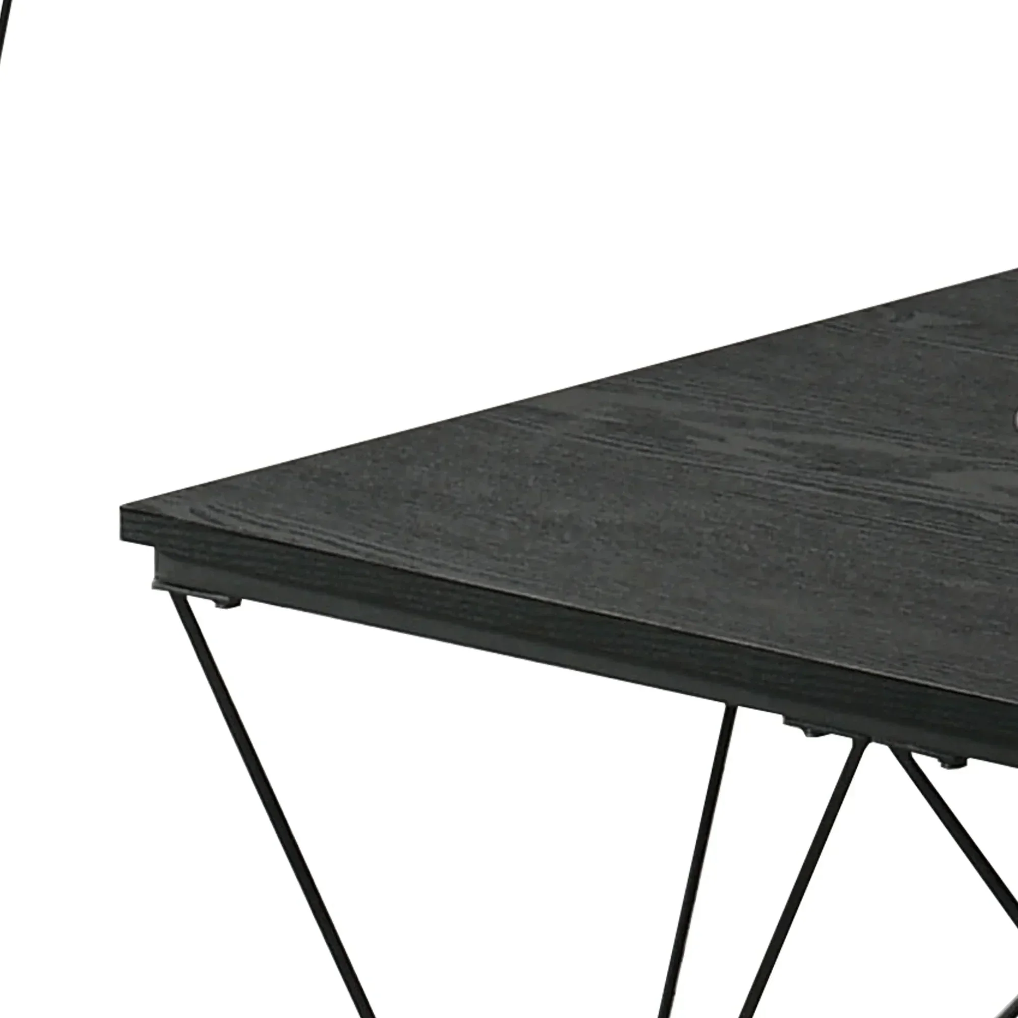 Whetstone 31.5" 3-Piece Coffee Table Set with Angular & Geometric Metal Base - Image 3