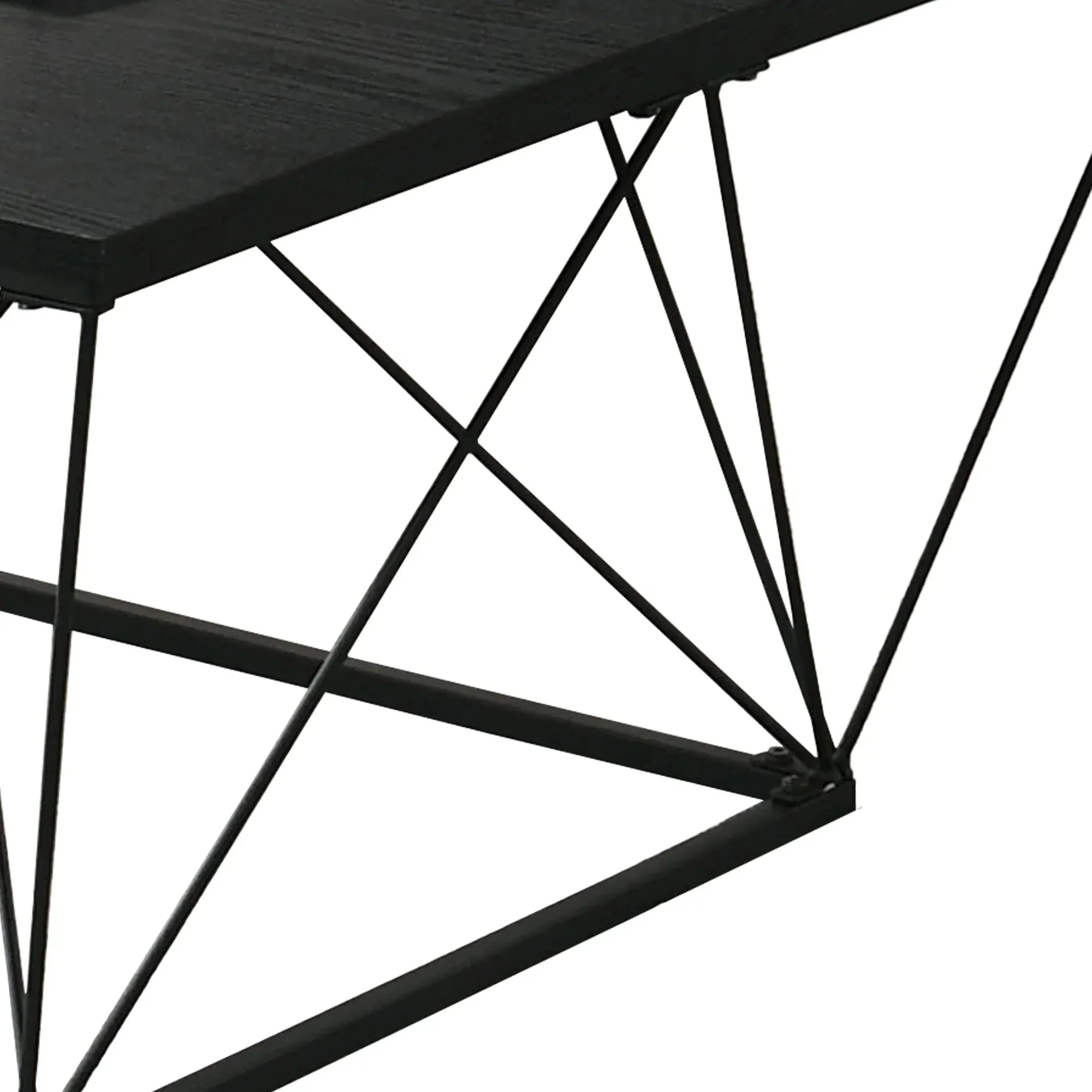 Whetstone 31.5" 3-Piece Coffee Table Set with Angular & Geometric Metal Base - Image 5