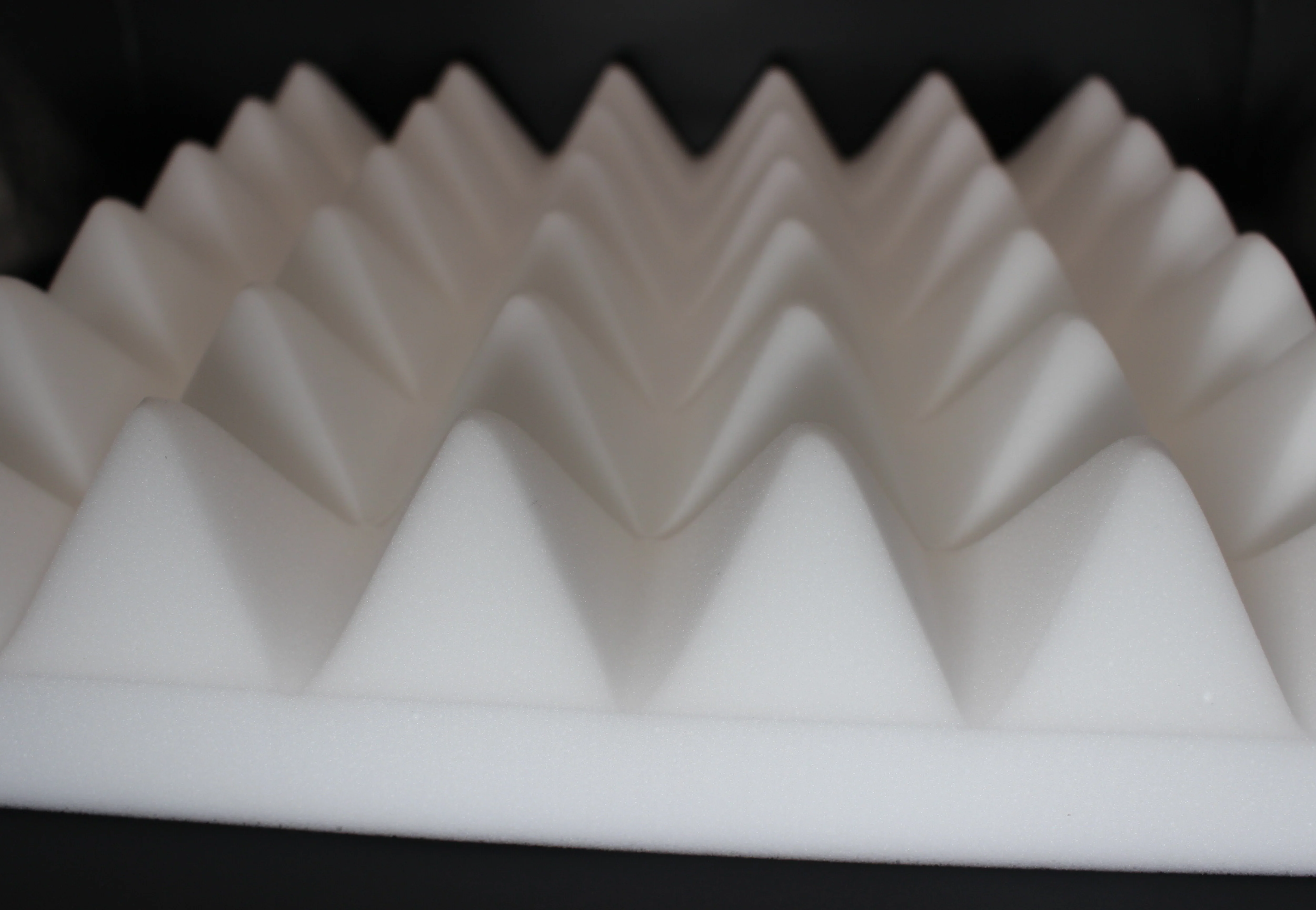 White Acoustic Foam Panels - 12x12x2.5" - Image 7