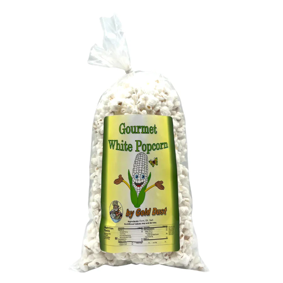 White Butterfly Popped Popcorn | Pack of 4 | 1.5 oz | Non-GMO | Gold Dust Kettle Corn - Image 2