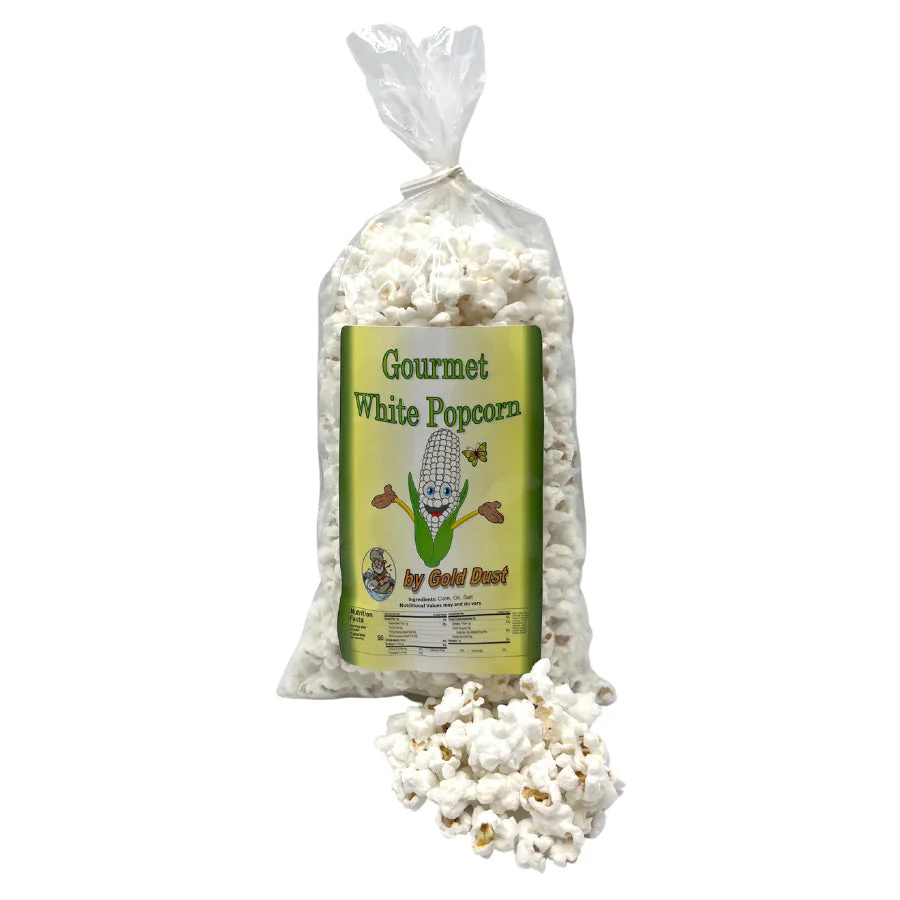White Butterfly Popped Popcorn | Pack of 4 | 1.5 oz | Non-GMO | Gold Dust Kettle Corn - Image 3