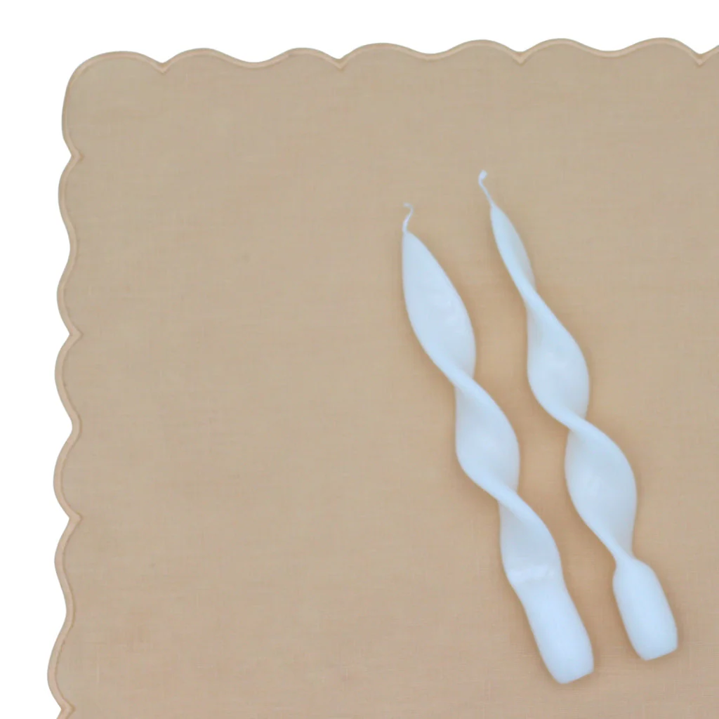 White Cotton Swirl Candle - Pack of 2 - Image 4