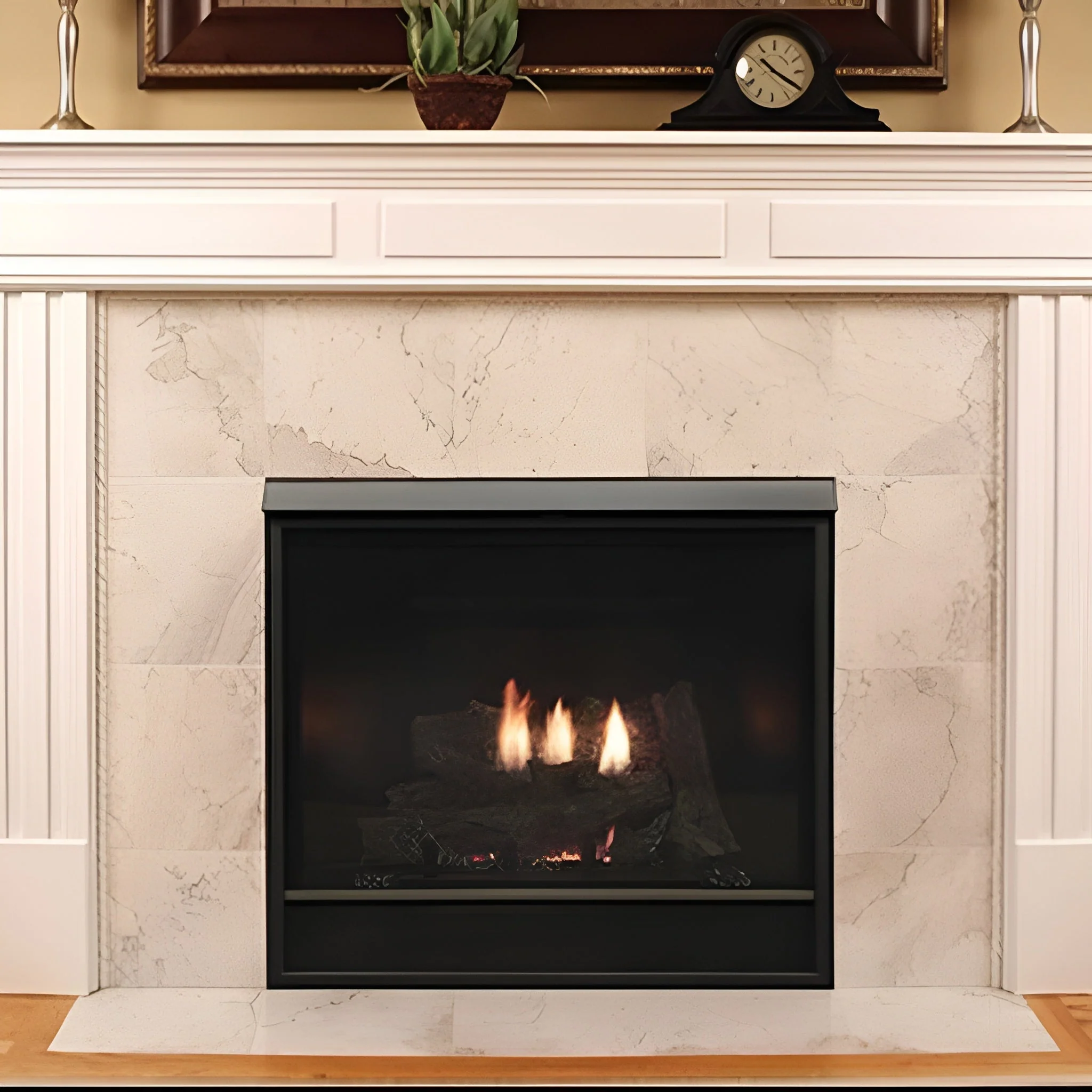 White Mountain Hearth (Empire) Tahoe 42-Inch Clean Face Direct Vent Deluxe Millivolt Fireplace [DVCD42FP30N/71P] (SAK56352) - Image 3