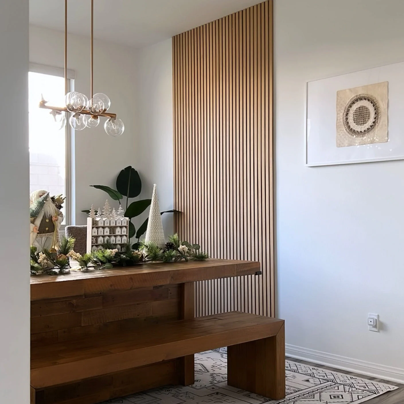 White Oak (Grey Felt) Willow Panel - Image 5