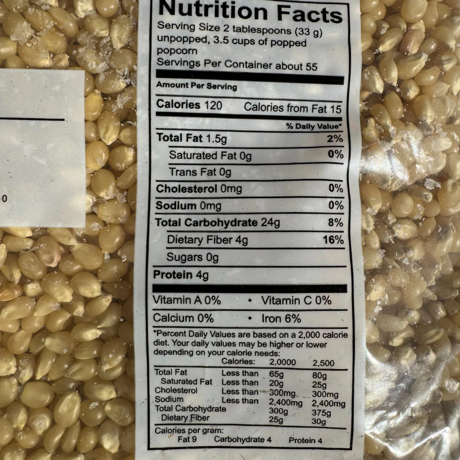 White Un-Popped Popcorn Kernels | 4 lb | Pack of 2 | Non-GMO | Popcorn County USA | North Loup Valley - Image 6
